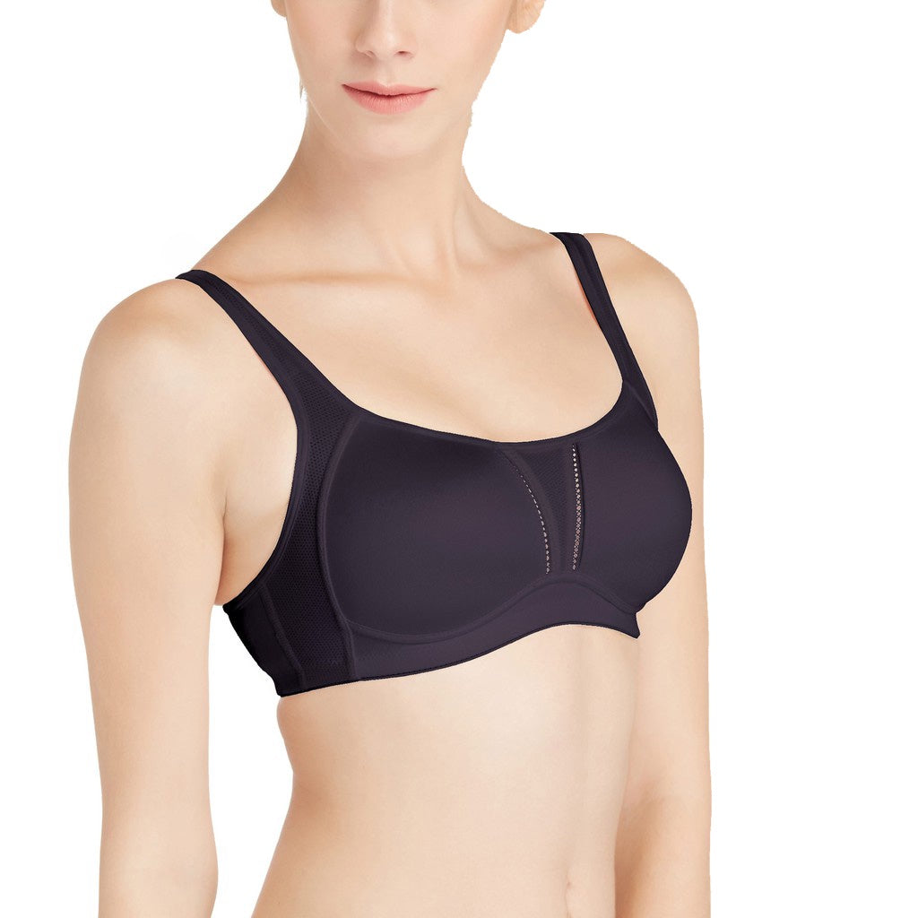วาโก้บราสำหรับออกกำลังกาย Perfect Bra Motion Wear รุ่น WR1491 สีดำ (BL)