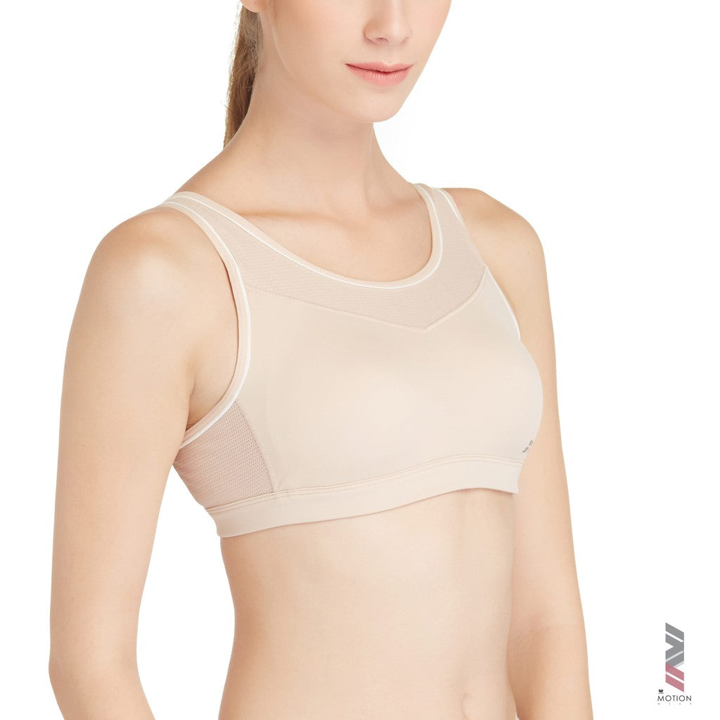 วาโก้บราสำหรับออกกำลังกาย Outer to Wear Motion Wear รุ่น WR1501 สีเบจ (BE)
