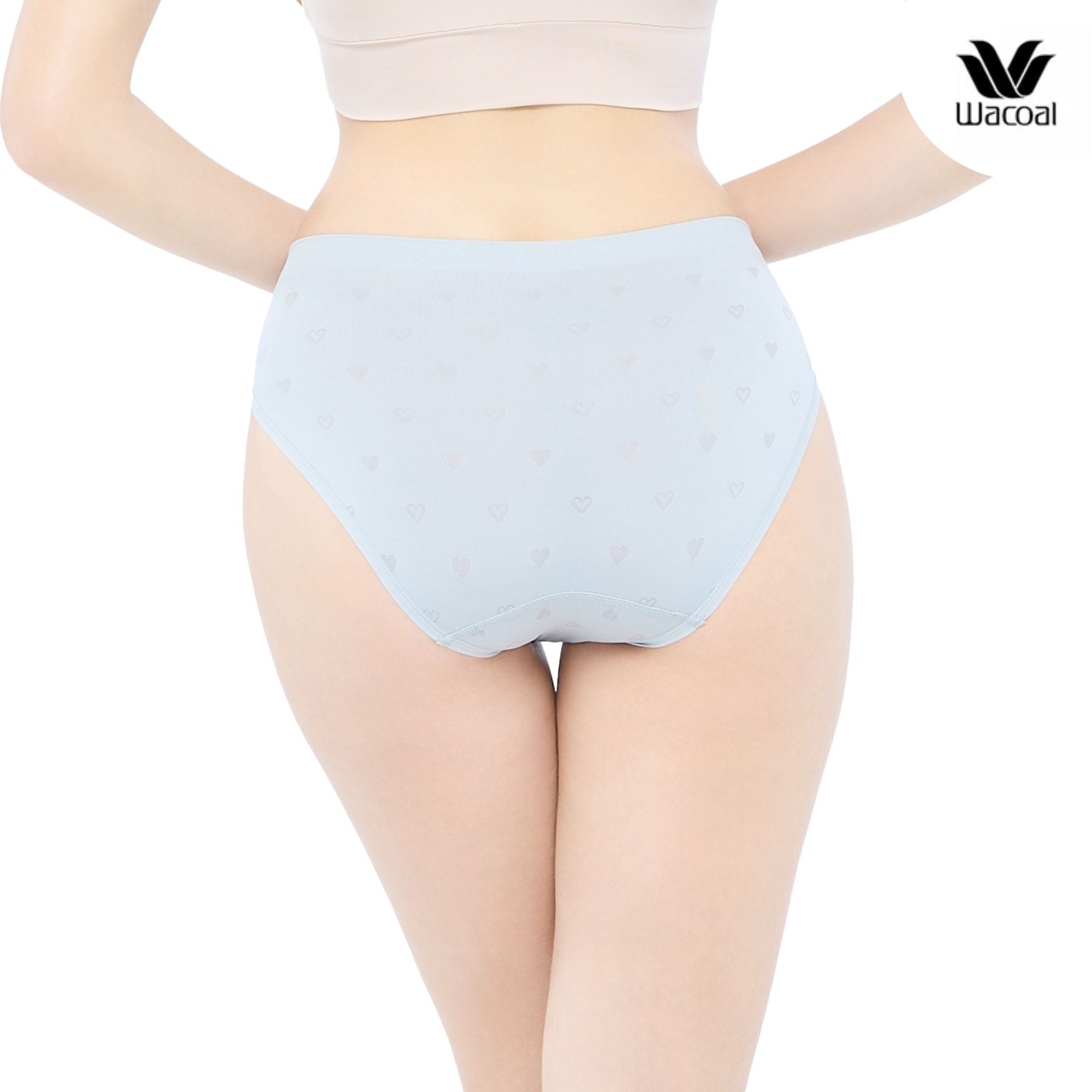 Wacoal Bikini Panty กางเกงในใส่สบายรูปแบบบิกินี รุ่น WU2C05 สีเทา