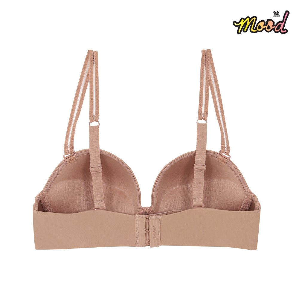 Wacoal Mood ชุดชั้นในวัยรุ่น บราเกาะอก รุ่น MM1635 สีน้ำตาล (BN)