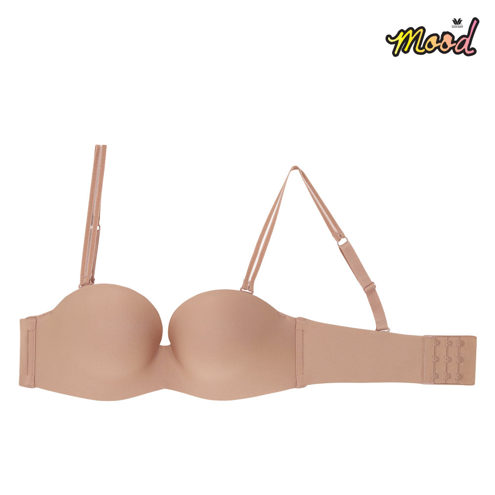 Wacoal Mood ชุดชั้นในวัยรุ่น บราเกาะอก รุ่น MM1635 สีน้ำตาล (BN)