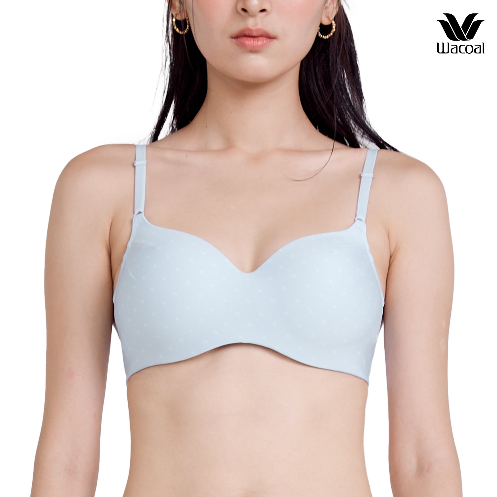 Wacoal Surprise Bra บราไร้โครง รุ่น MM1F16 สีฟ้าอ่อน (LS)