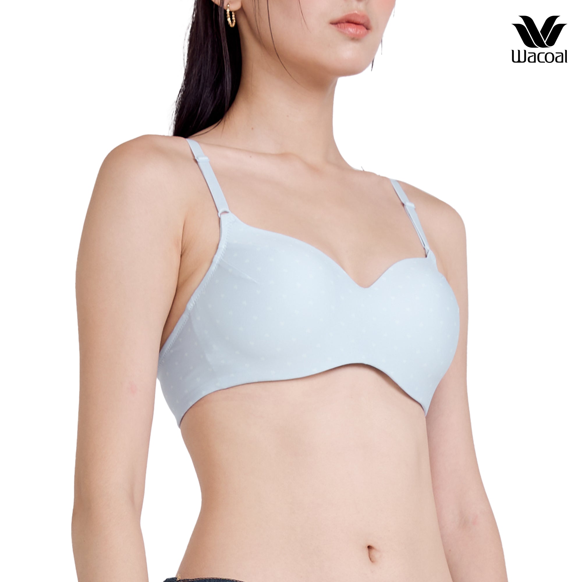 Wacoal Surprise Bra บราไร้โครง รุ่น MM1F16 สีฟ้าอ่อน (LS)