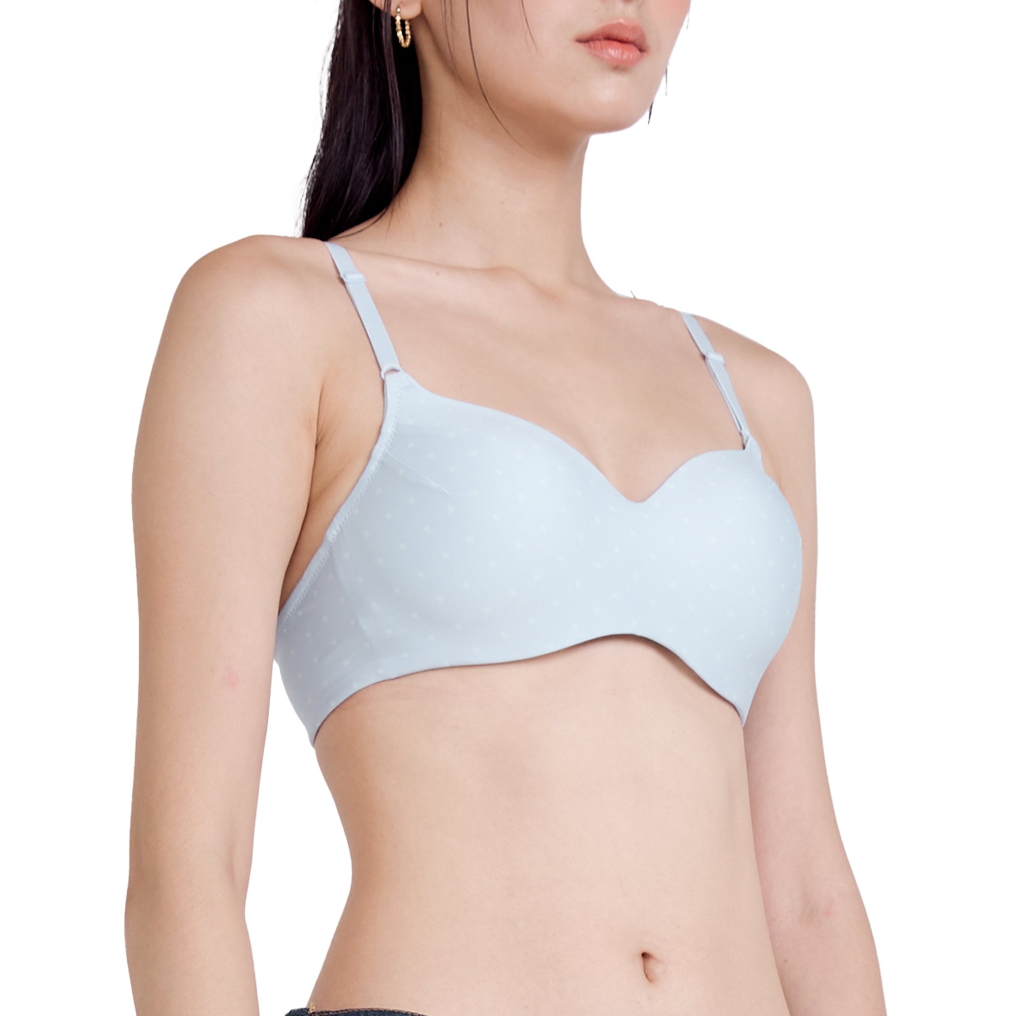 Wacoal Surprise Bra บราไร้โครง รุ่น MM1F16 สีฟ้าอ่อน (LS)