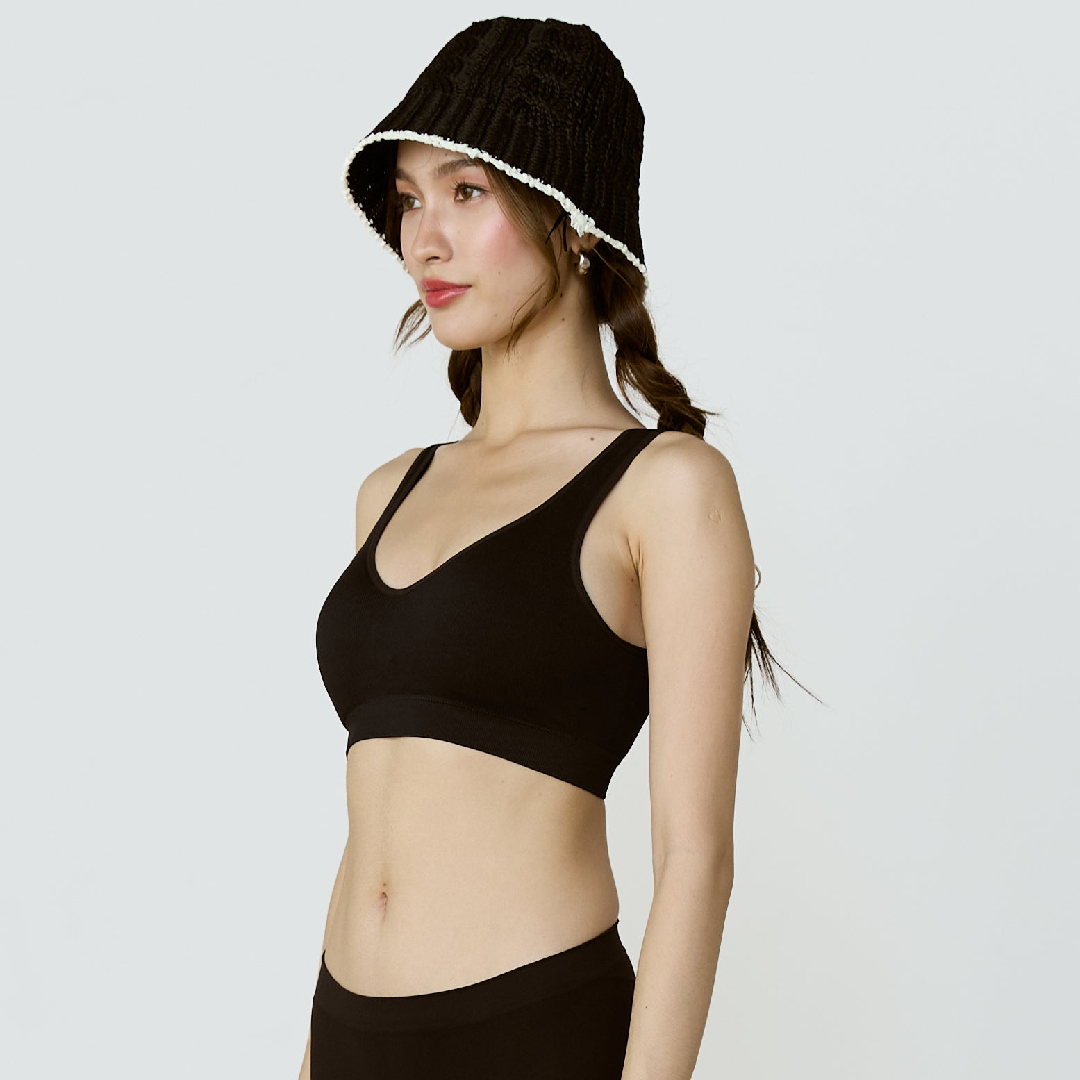 Wacoal Mood Smart Size ชุดชั้นในวัยรุ่น ทรงสปอร์ต รุ่น MM1X93 สีดำ (BL)