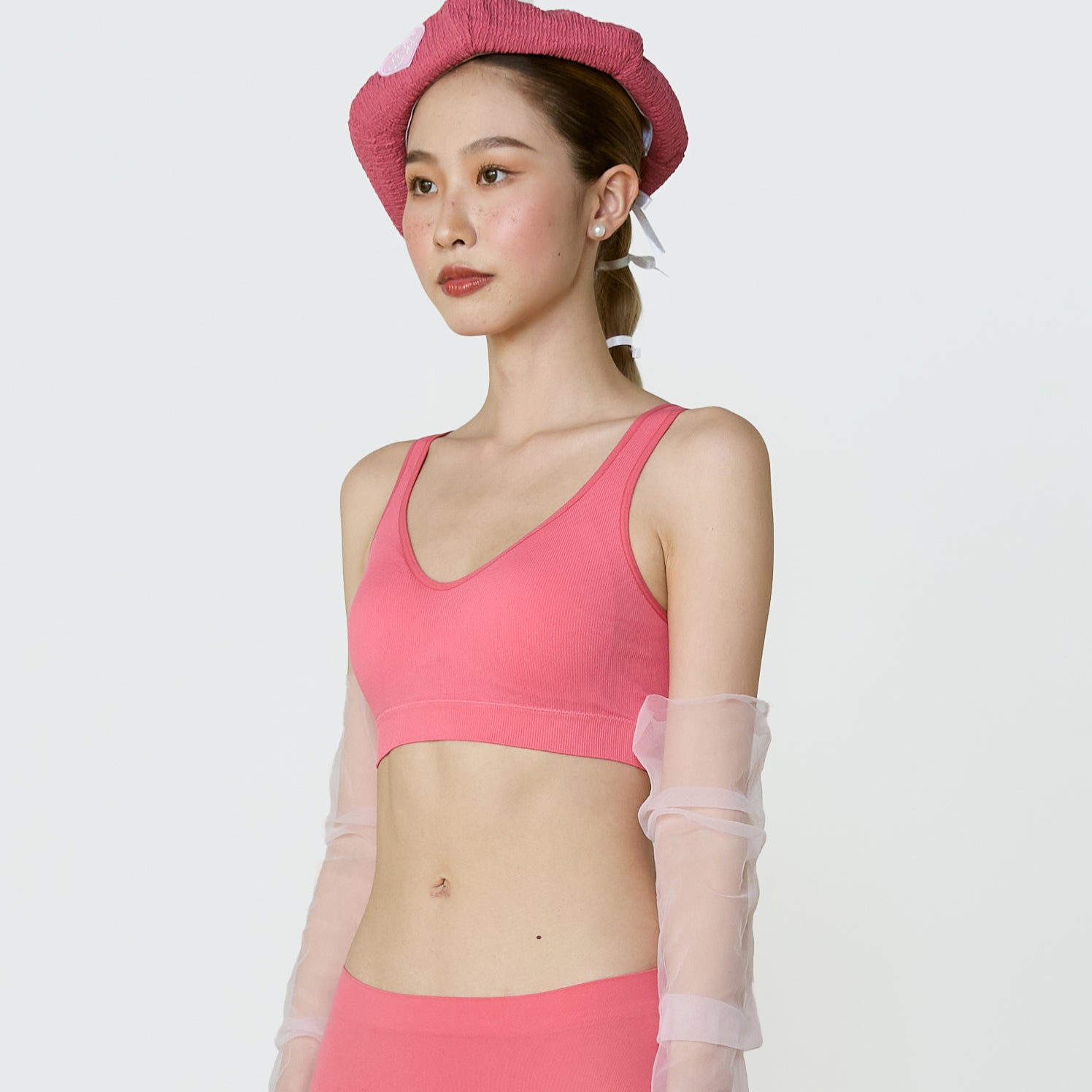 Wacoal Mood Smart Size ชุดชั้นในวัยรุ่น ทรงสปอร์ต รุ่น MM1X93 สีชมพู (RP)