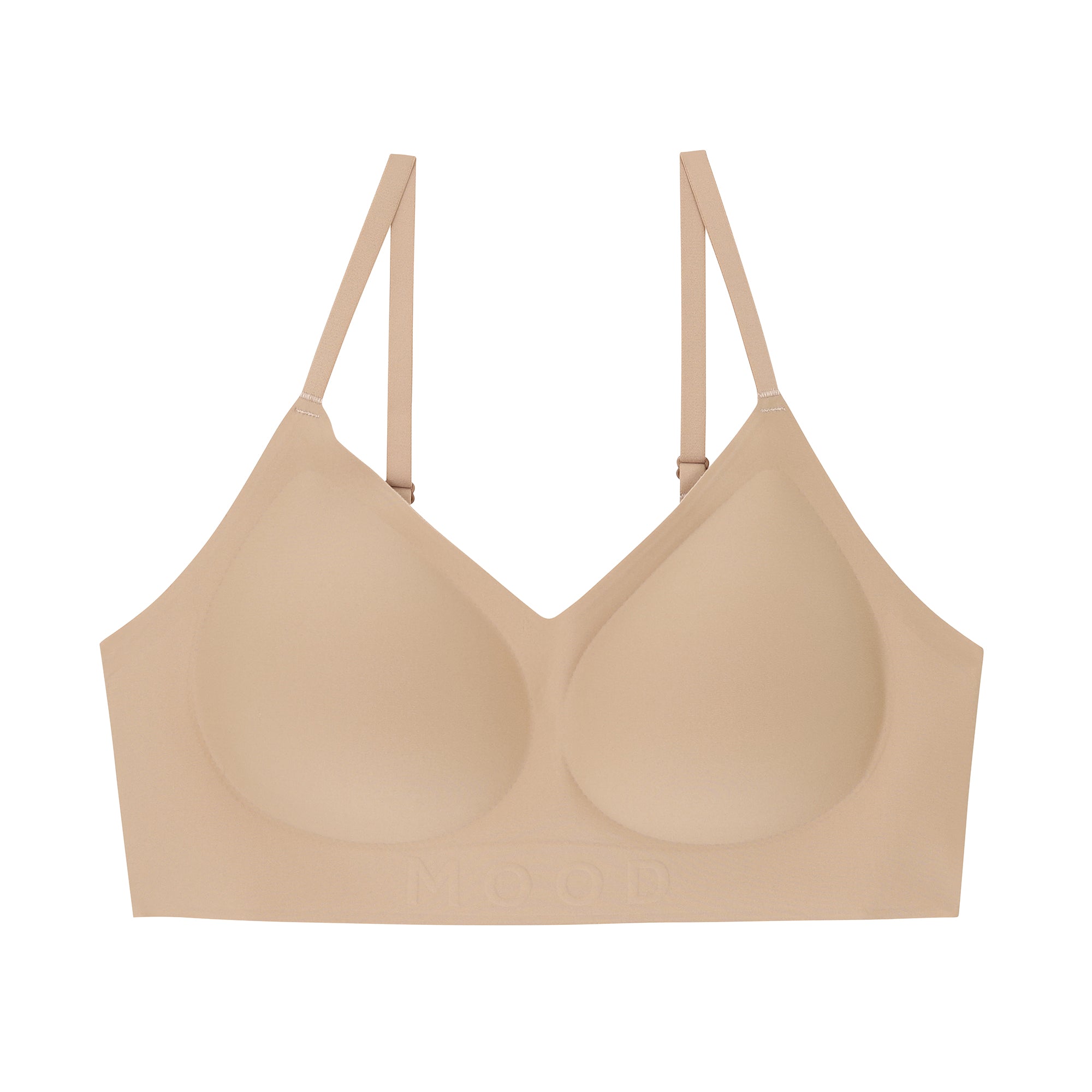 Wacoal Mood ชุดชั้นเนียน บราไร้โครง รุ่น MM1Y18 สีเบจ (BE)