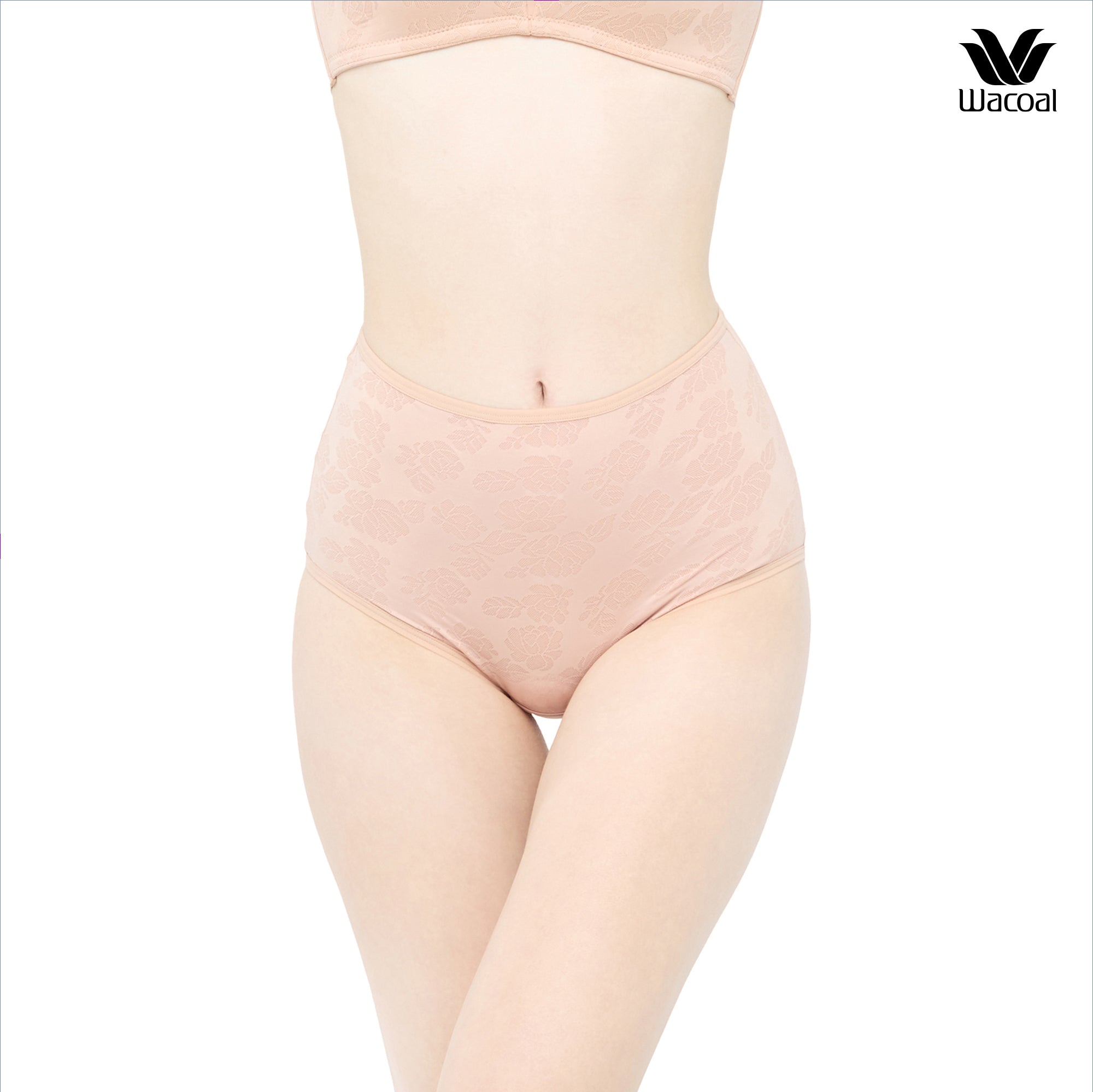 Wacoal Curve Diva บราไร้โครงเก็บกระชับ สาวคัพใหญ่ รุ่น WB7544/WQ1537 (เข้าคู่ MU7544) สีเบจ (BE)