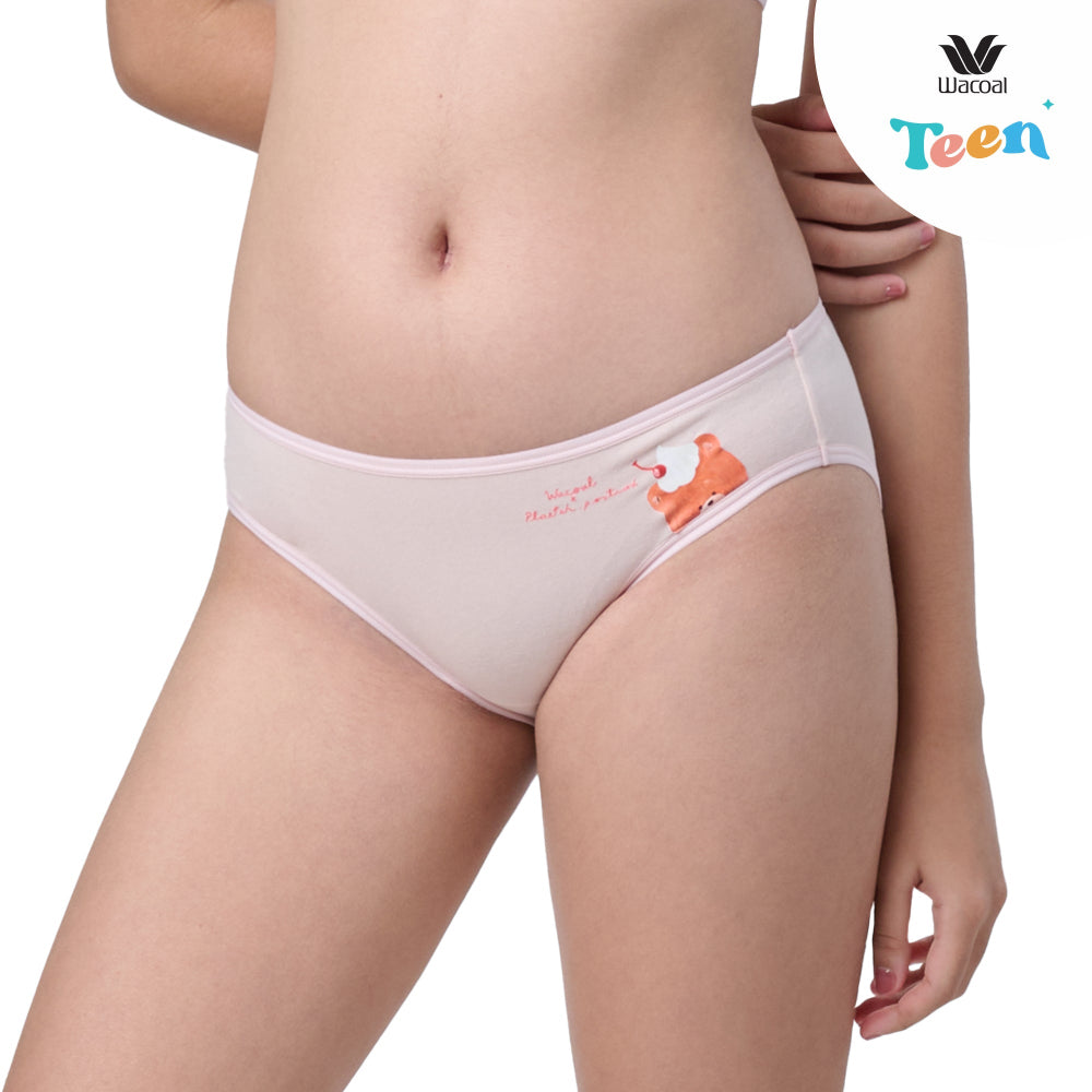 Wacoal Teen Panty กางเกงในเด็ก รุ่น MUT125 สีเบจ (BE)