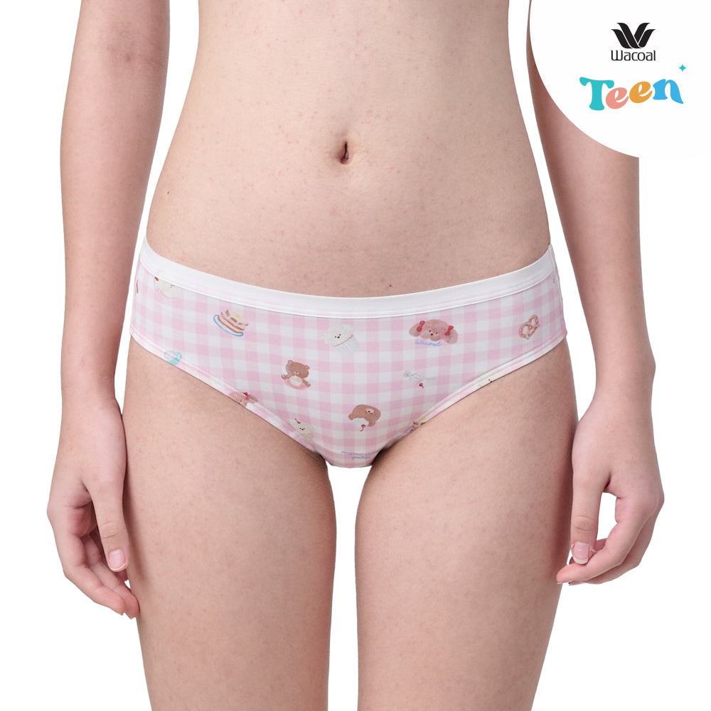 Wacoal Teen Panty กางเกงในเด็ก รุ่น MUT127 สีชมพู (PI)