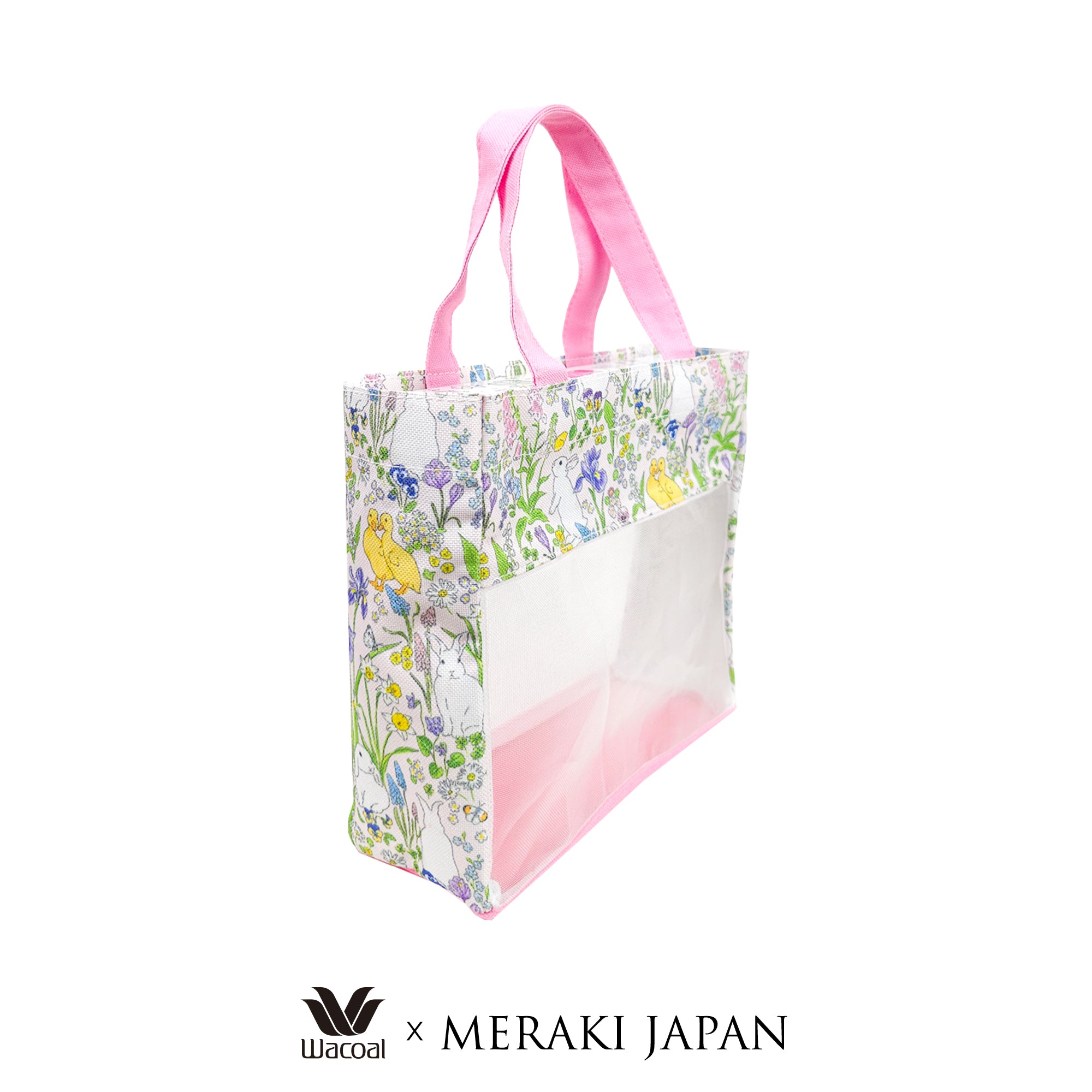 Wacoal x Meraki Japan Handbag กระเป๋าถือ รุ่น WW160400PI PI (สีชมพู)