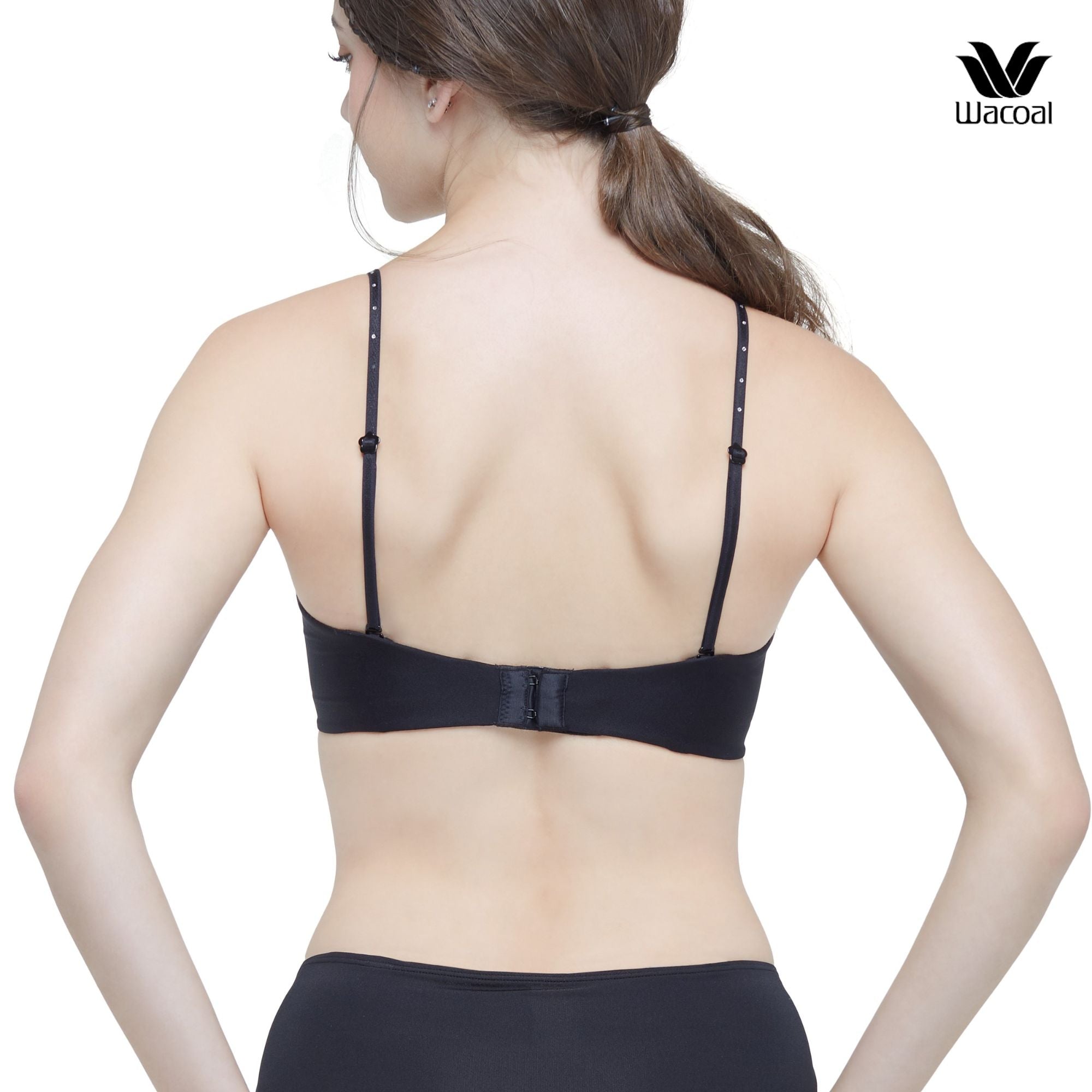 Wacoal Body Bra วาโก้บราเกาะอก รุ่น WB3B53 สีดำ (BL)