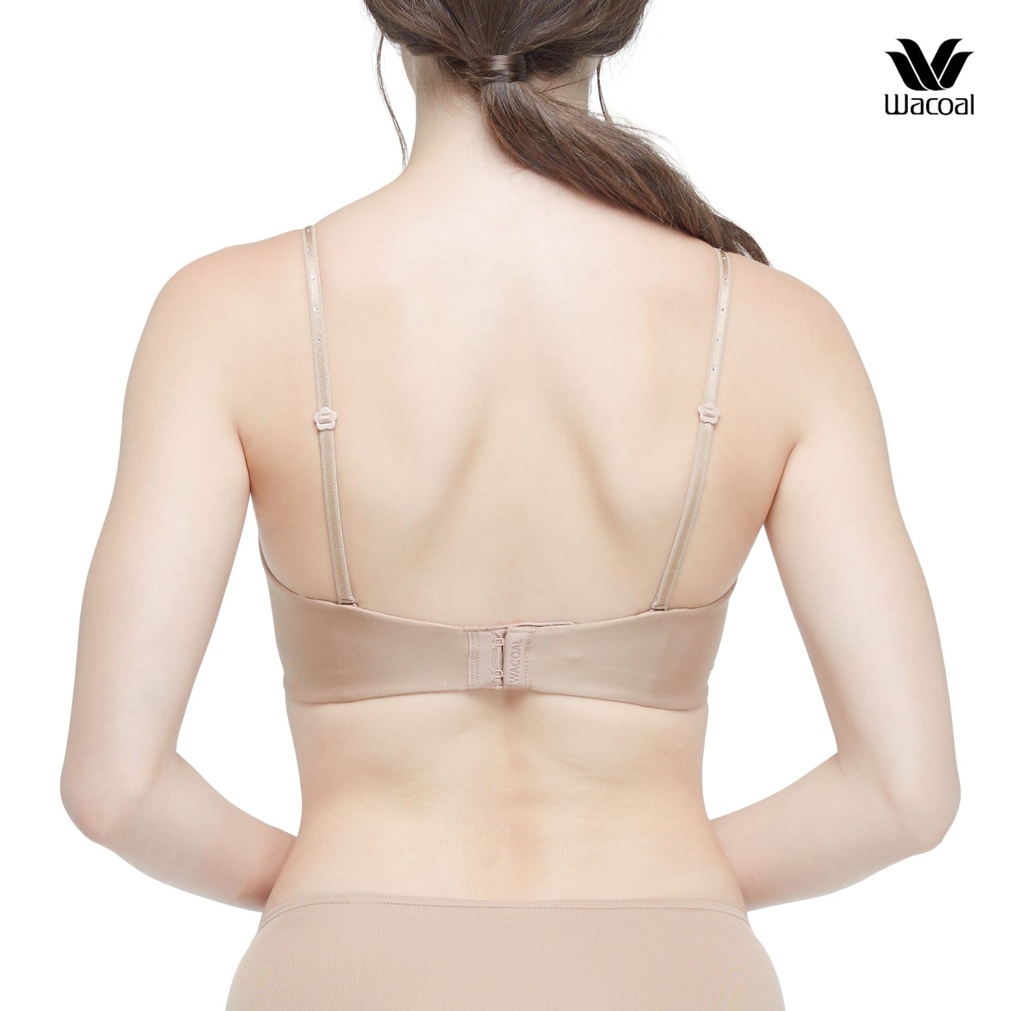 Wacoal Body Bra วาโก้บราเกาะอก รุ่น WB3B53 สีโอวัลติน (OT)