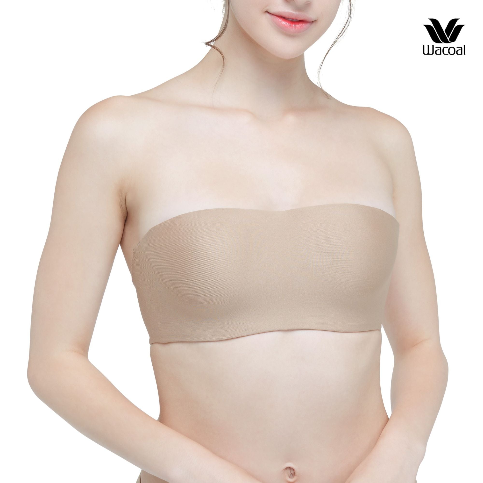 Wacoal Body Bra วาโก้บราเกาะอก รุ่น WB3B53 สีโอวัลติน (OT)