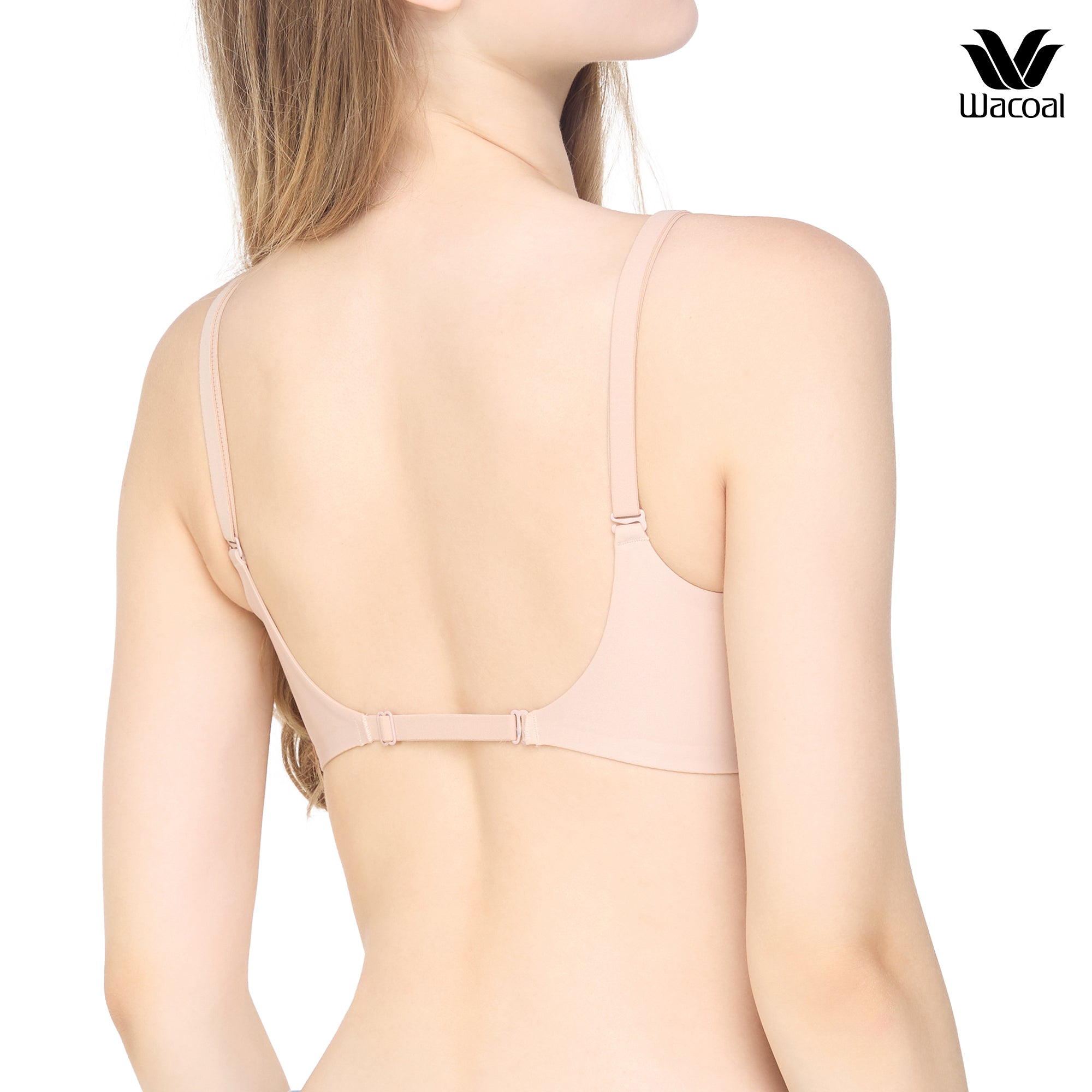 Wacoal Smart Size Low Back Bra บราไร้โครงวาโก้ แพ็ค 2 ชิ้น รุ่น WB3Y40/WB3240 (คละสี)