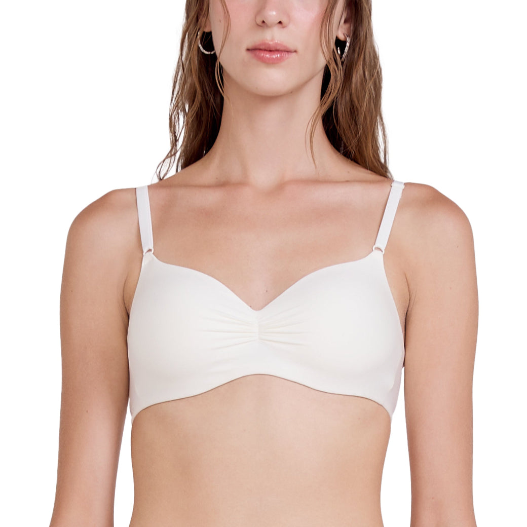 Wacoal Smart Size Easy Matching Bra บราไร้โครงวาโก้ รุ่น WB3Y41 สีครีม (CR)