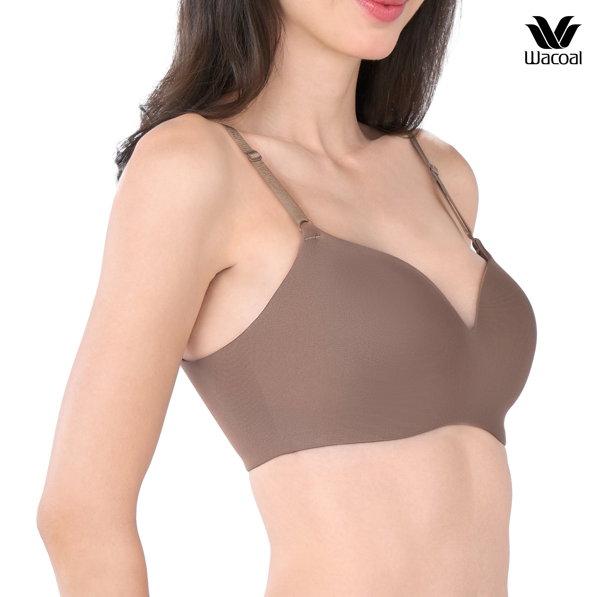 Wacoal Best Innovation บราไร้โครง ที่ดีที่สุดแห่งปี รุ่น WB5X95 (เข้าคู่ กางเกงรุ่น MUP200 ) สีน้ำตาล (BR)