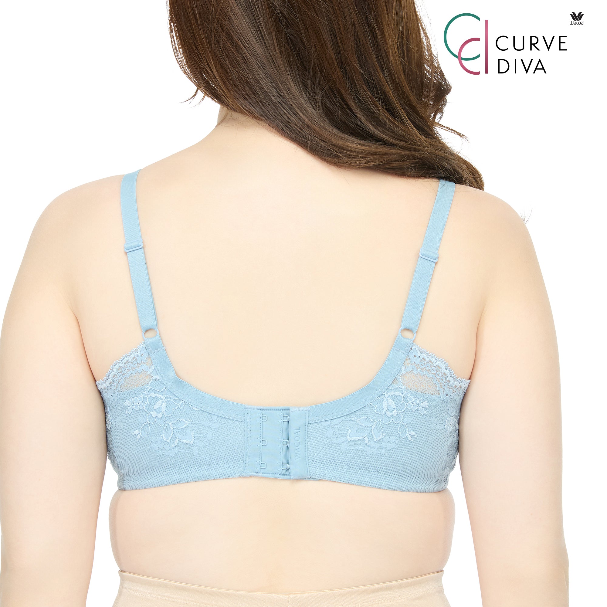Wacoal บรามีโครง เก็บกระชับ ที่สุดของความกระชับ The Best of Wacoal รุ่น WB7951 สีฟ้าอ่อน (PE)