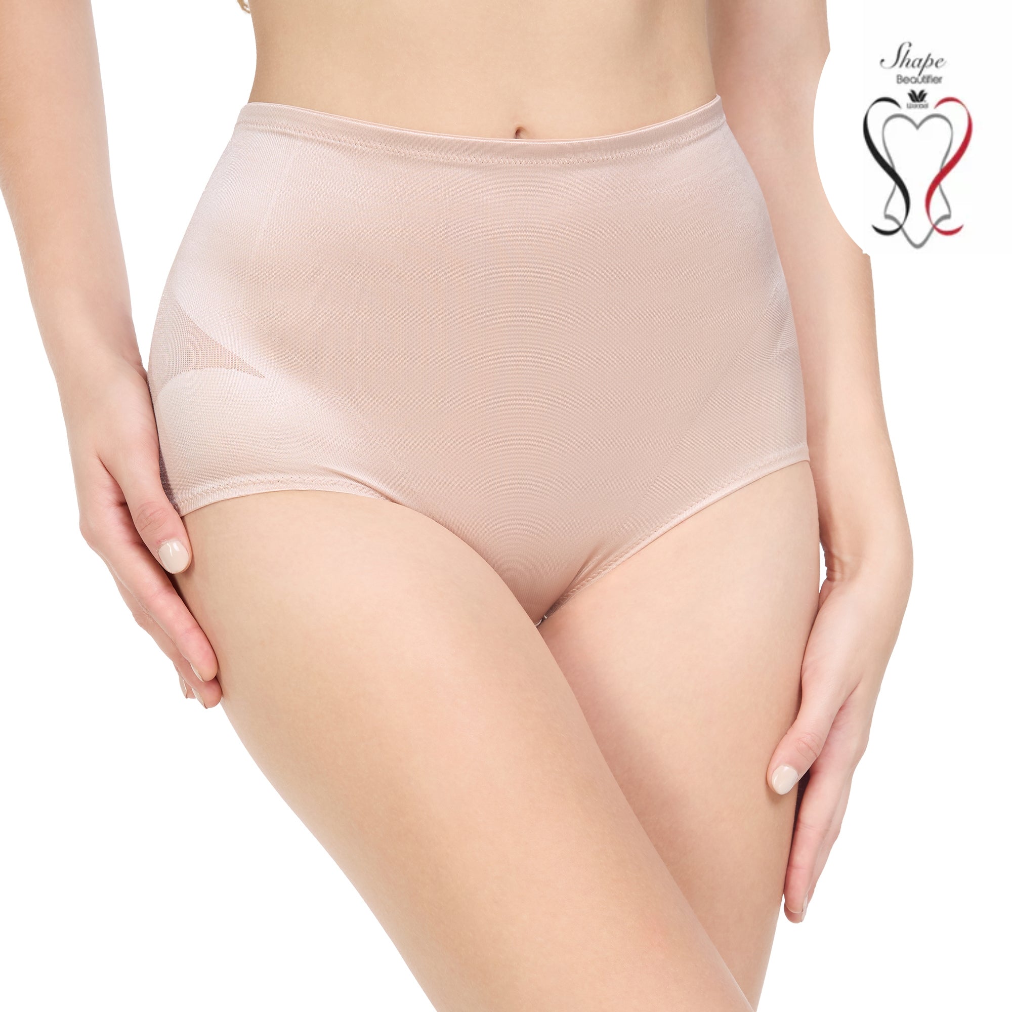 Wacoal Shapewear Stay กางเกงกระชับหน้าท้อง ยกสะโพก รุ่น WG1261 สีเบจ (BE)