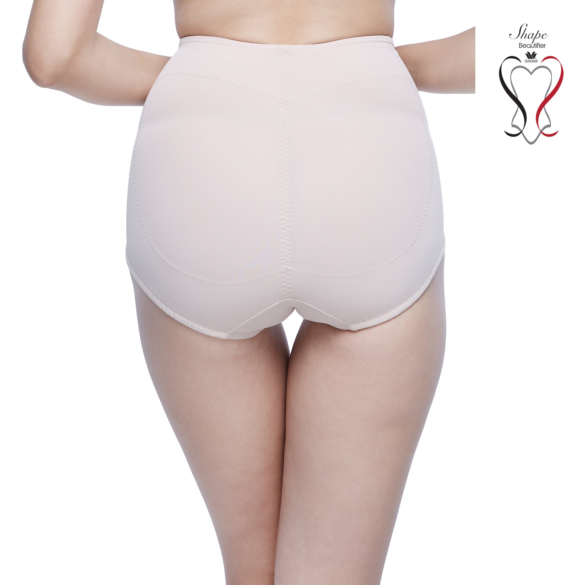 Wacoal Shape Beautifier Stay กางเกงเก็บกระชับหน้าท้อง รุ่น WG1267 สีเบจ (BE)