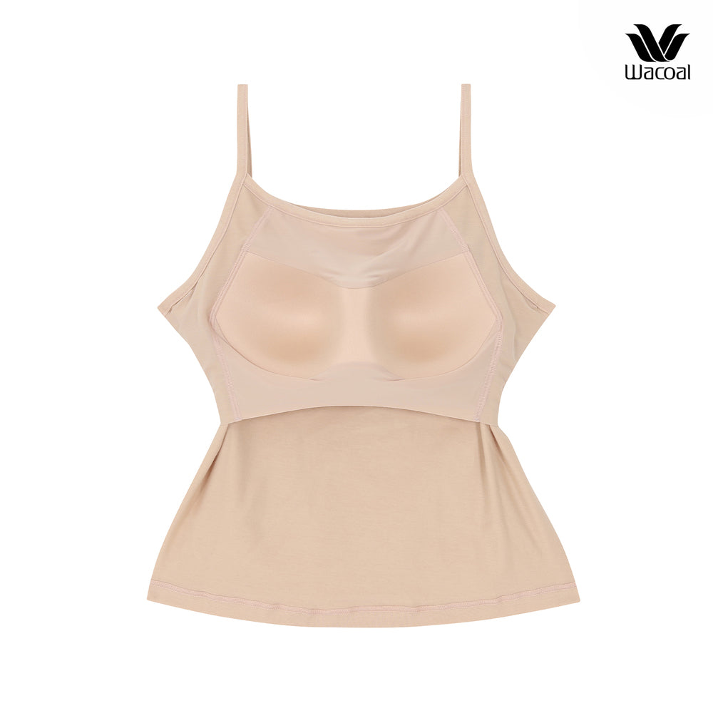 Wacoal เสื้อกล้ามเสริมบรา Bra Top รุ่น WH4A02 สีเบจ (BE)