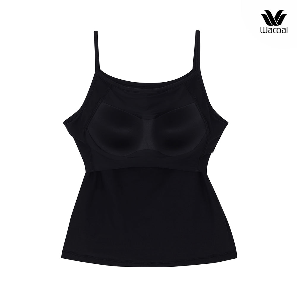 Wacoal เสื้อกล้ามเสริมบรา Bra Top รุ่น WH4A02 สีดำ (BL)