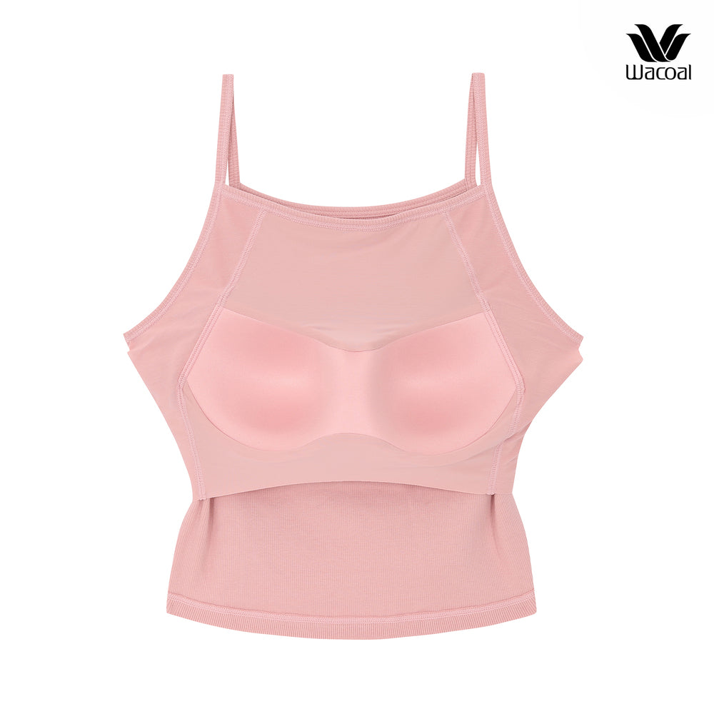 Wacoal เสื้อกล้ามเสริมบรา Bra Top รุ่น WH4A04 สีชมพู (CP)