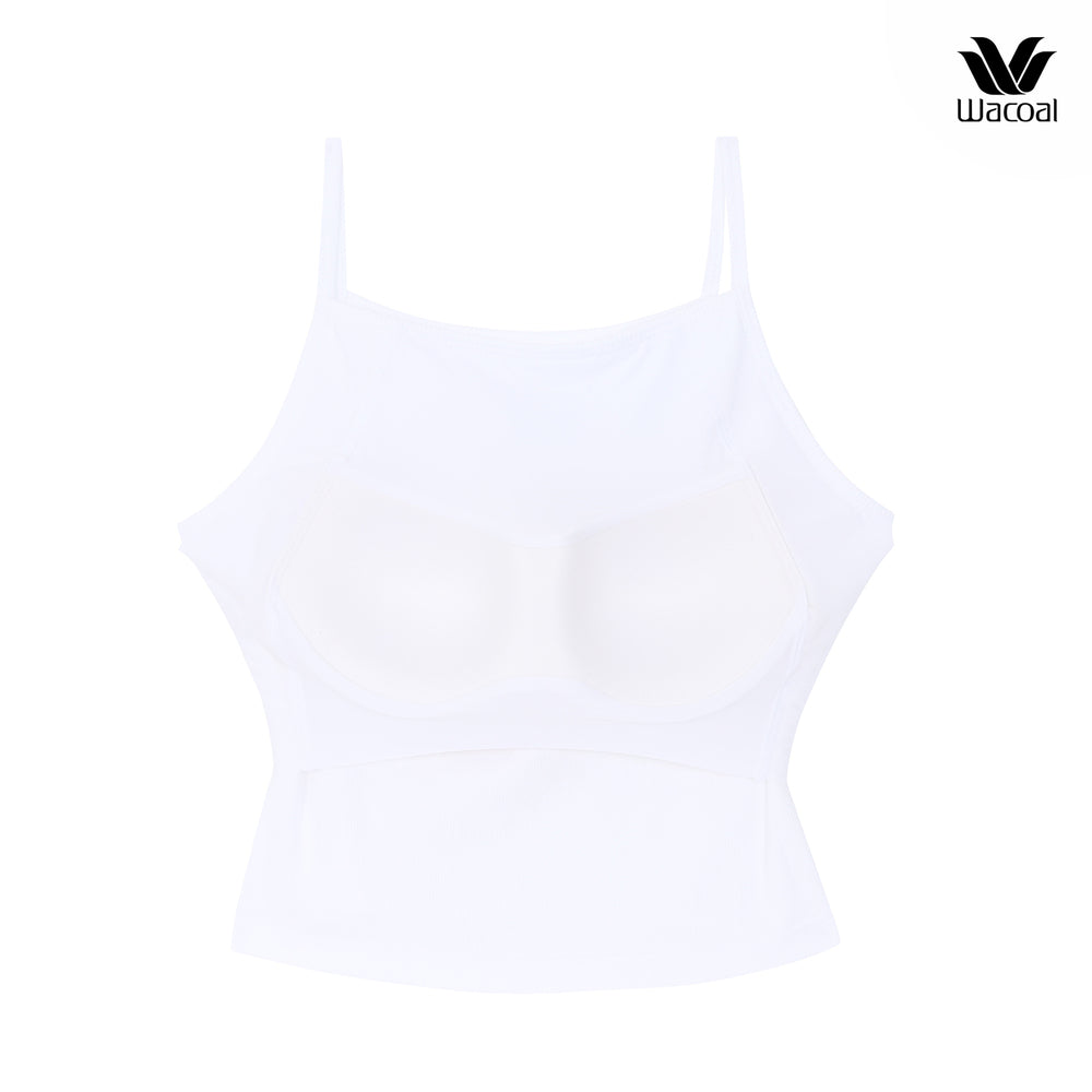 Wacoal สายเดี่ยวมีบรา Bra Top รุ่น WH4A04 สีขาว (WH)