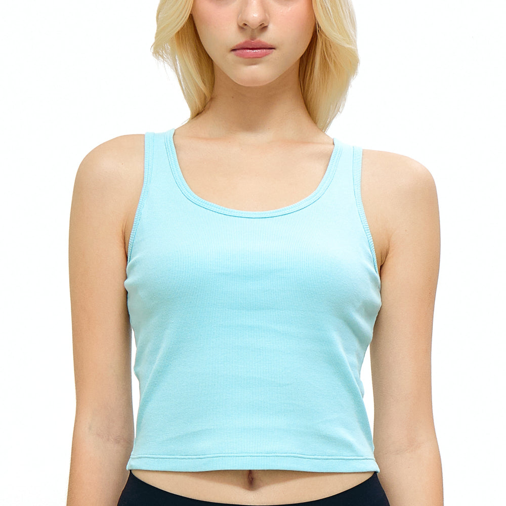 Wacoal เสื้อกล้ามมีบรา Bra Top รุ่น WH4A05 สีฟ้า (SX)