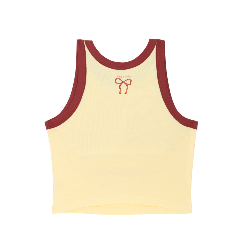 Wacoal X Milly & Mercy เสื้อกล้ามมีบรา รุ่น WH4N17 สีเหลือง (YE)