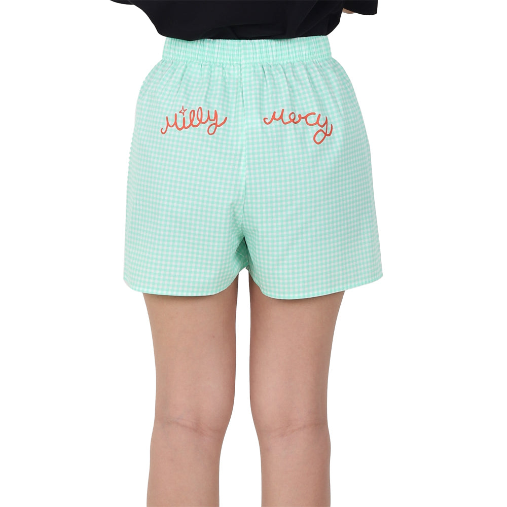 Wacoal X Milly & Mercy บ็อกเซอร์ลายทาง รุ่น WN5D04 สีเขียว (ME)