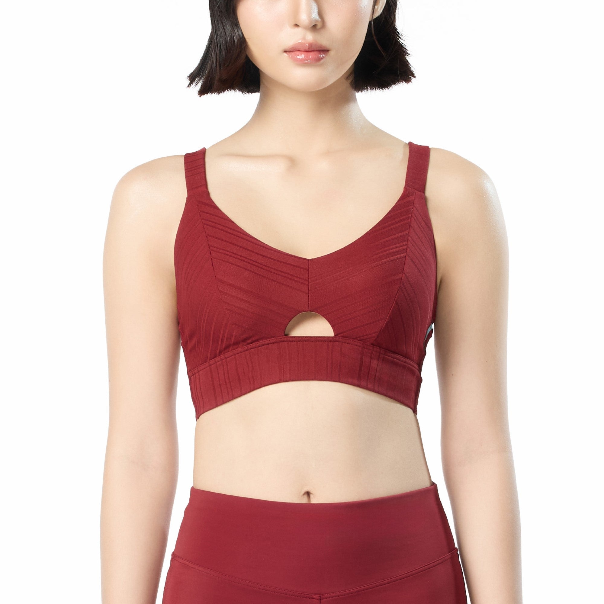 Wacoal Motion Wear บราสำหรับออกกำลังกาย In to Out รุ่น WR3210 สีแดง (RE)