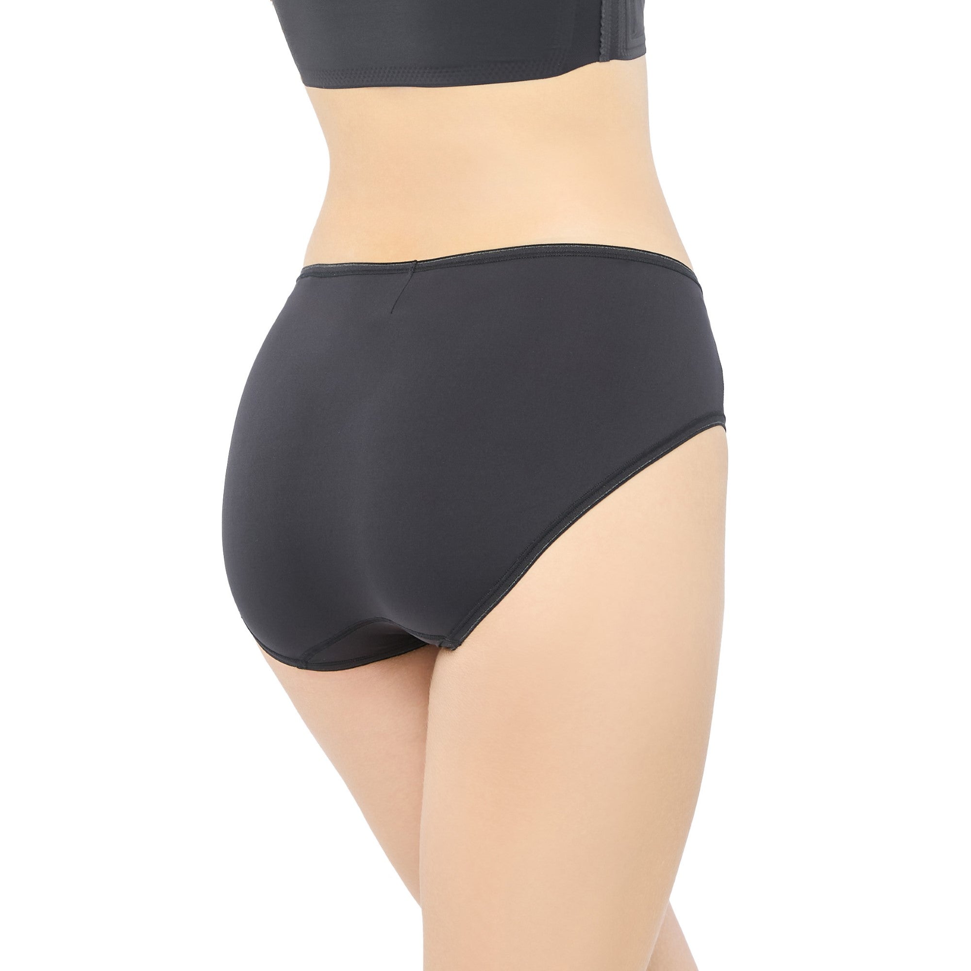 Wacoal Super Soft Nylon Panty Pack 3 ชิ้น รุ่น WU3T92 คละสี ดำ-เบจ- ชมพู