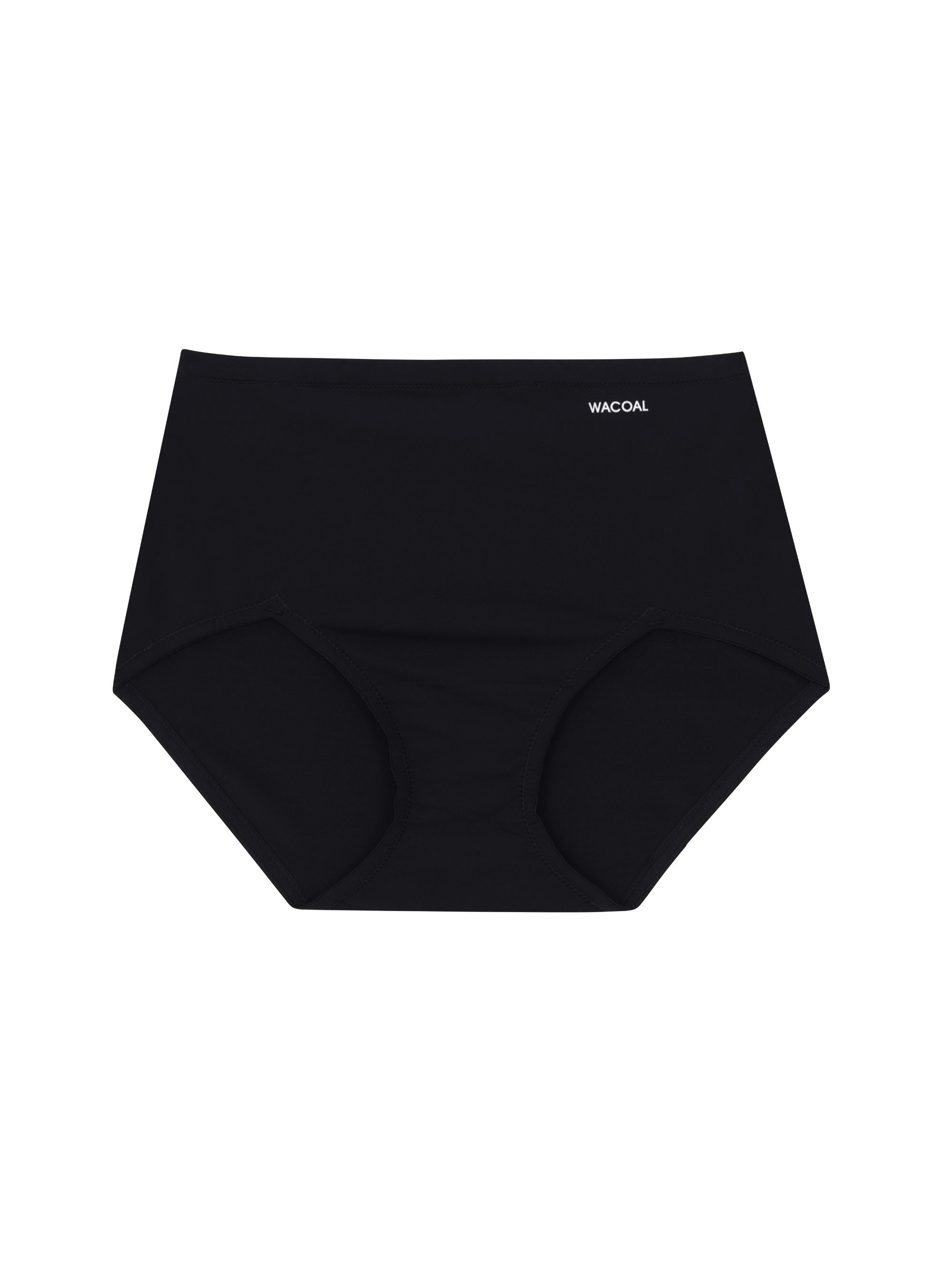 Wacoal H-fit secret support กางเกงในกระชับหน้าท้อง รูปแบบเต็มตัว (SHORT) รุ่น WU4959 สีดำ (BL)