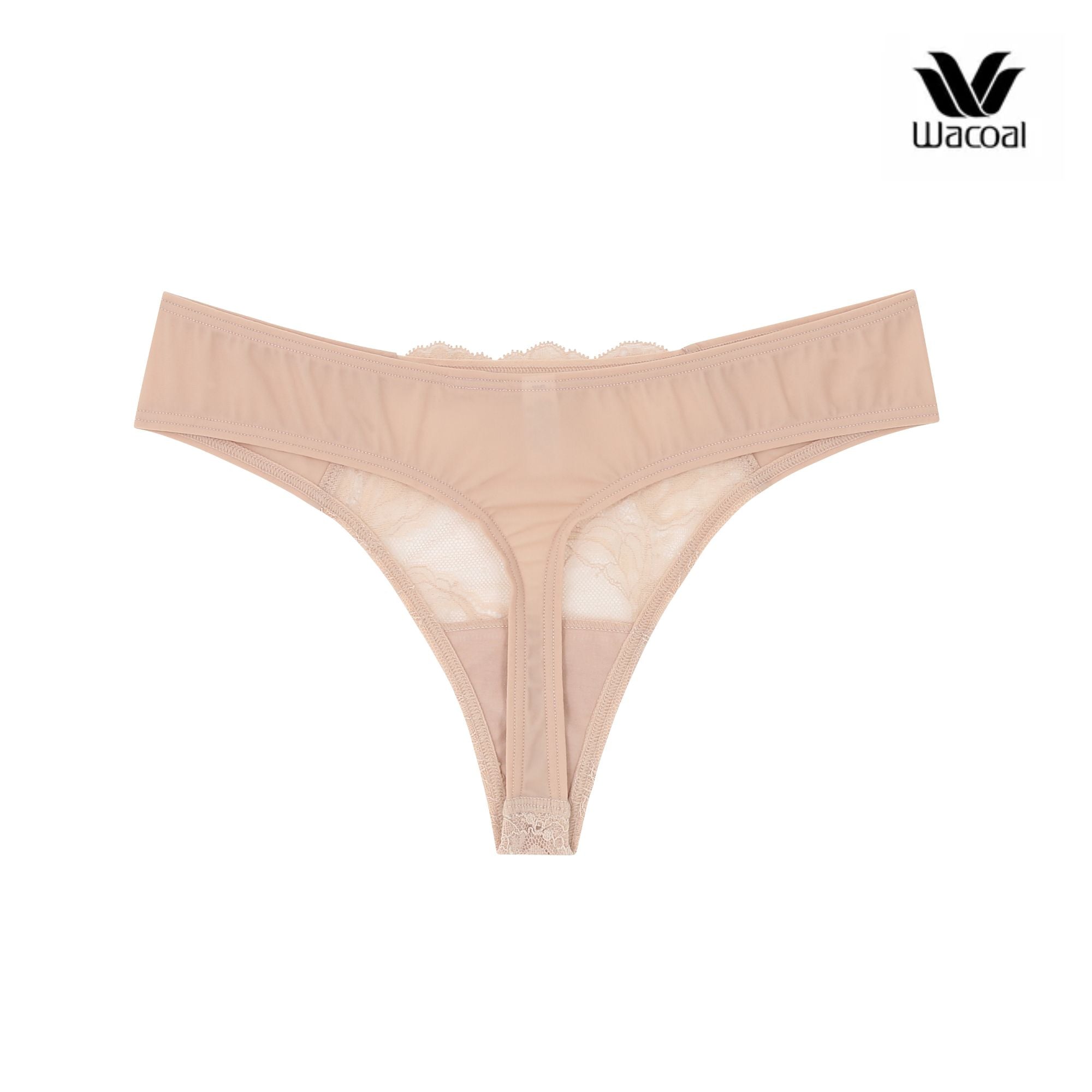 Wacoal Panty กางเกงในรูปแบบ THONG รุ่น WU7C21 สีเบจ (BE)