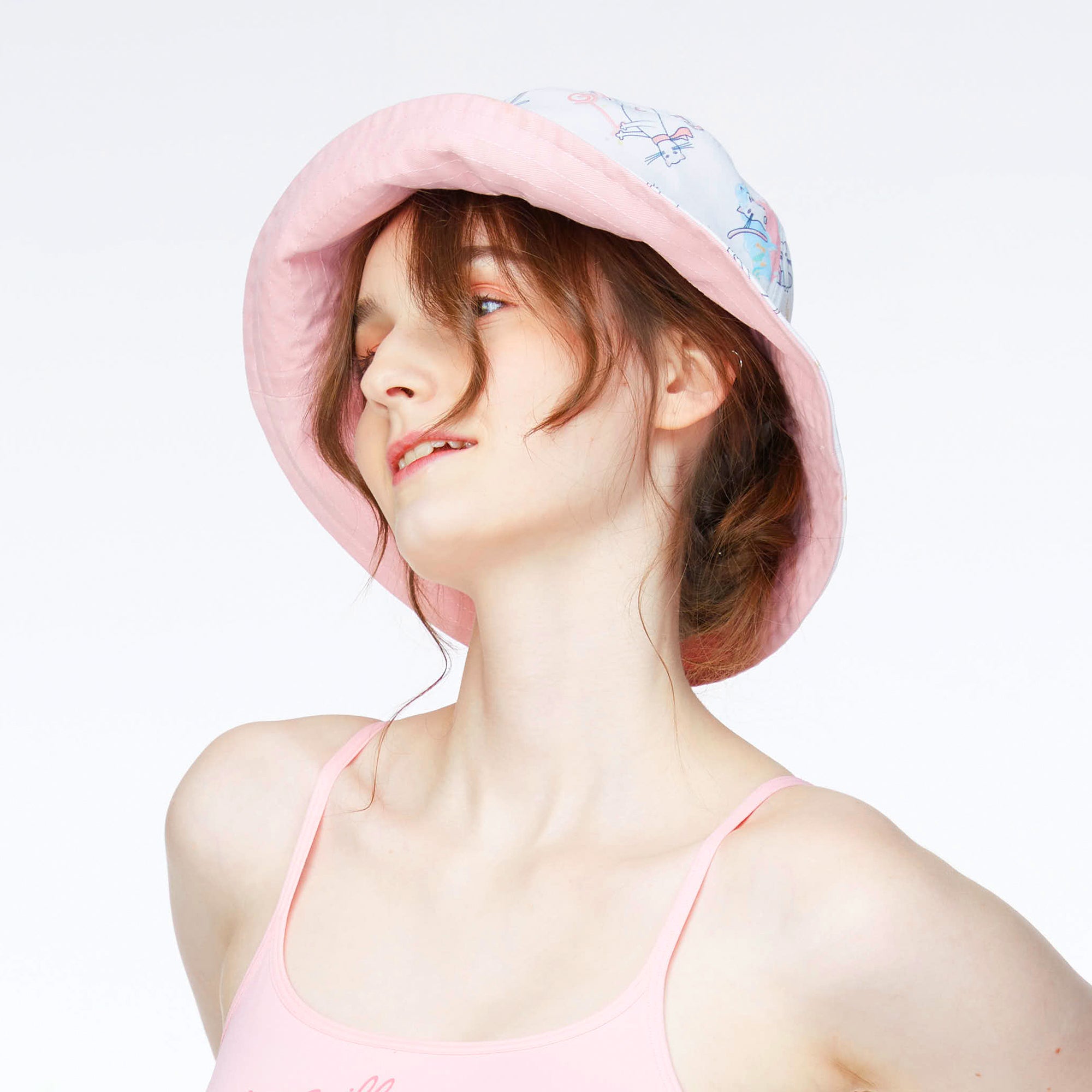 Wacoal x Millie & Friends Bucket Hat รุ่น WW1107