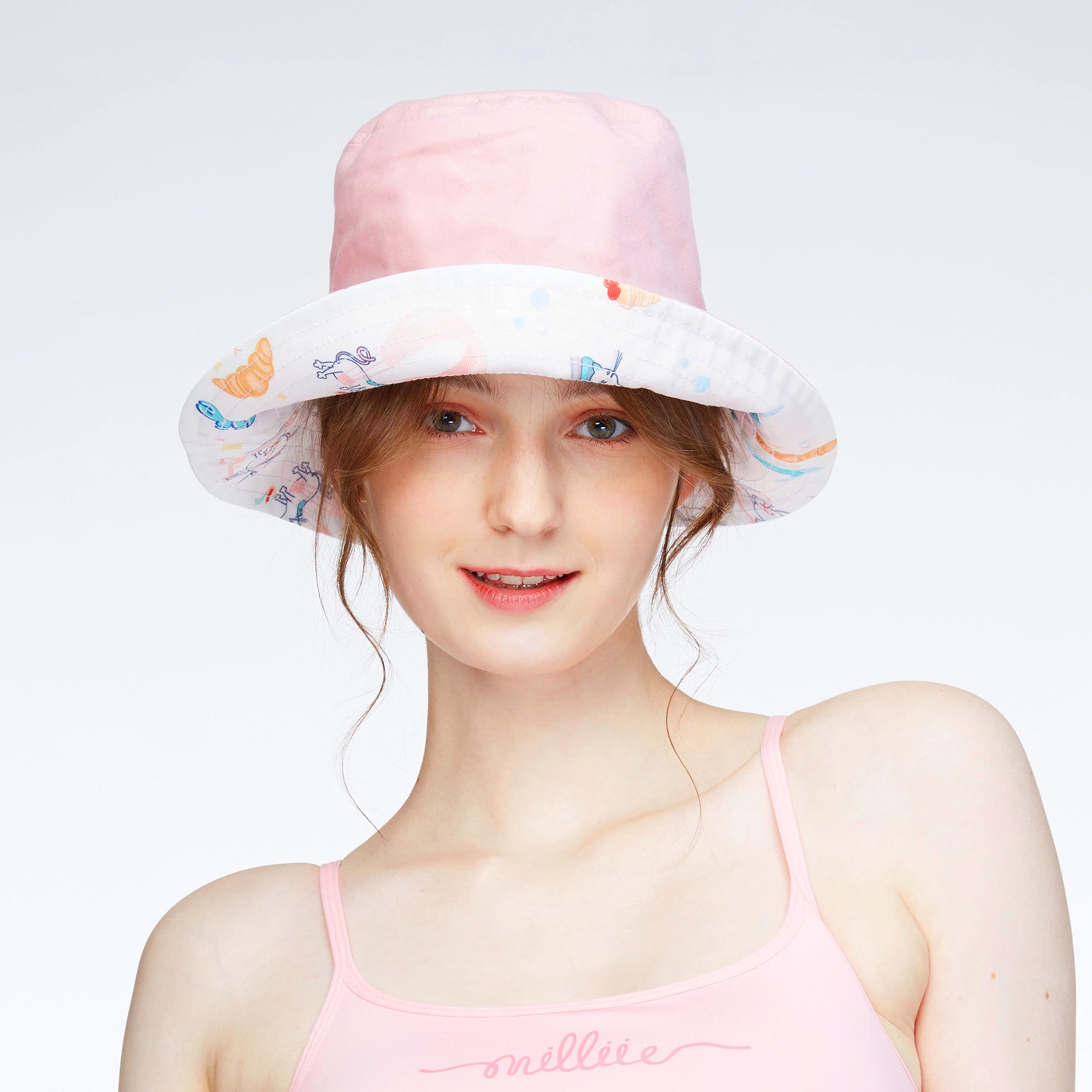 Wacoal x Millie & Friends Bucket Hat รุ่น WW1107
