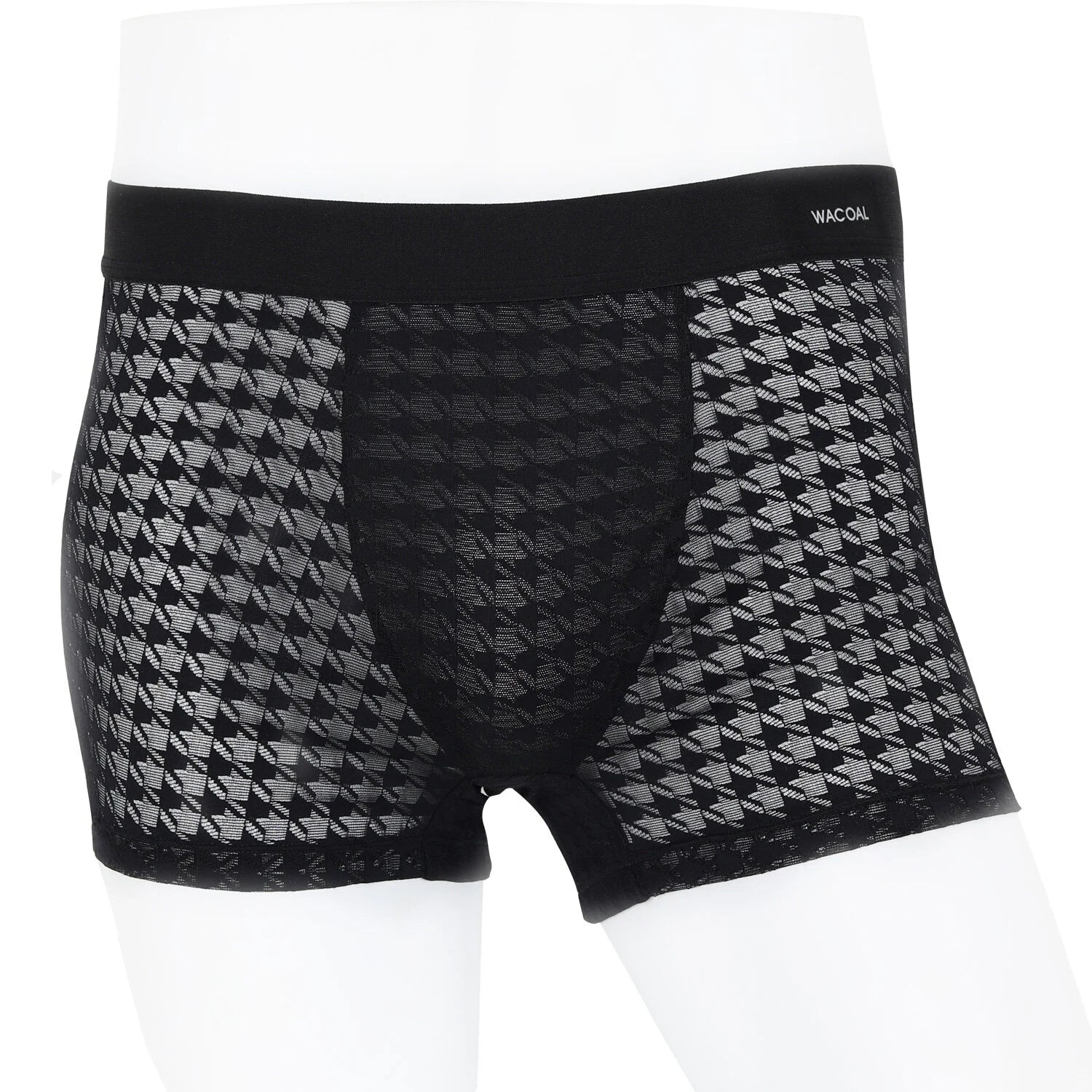 Wacoal Freedom LIMITED UNDERWEAR กางเกงในผู้ชายผ้าลูกไม้ (Lace Boxer ) รุ่น WX2651 สีดำ (BL)