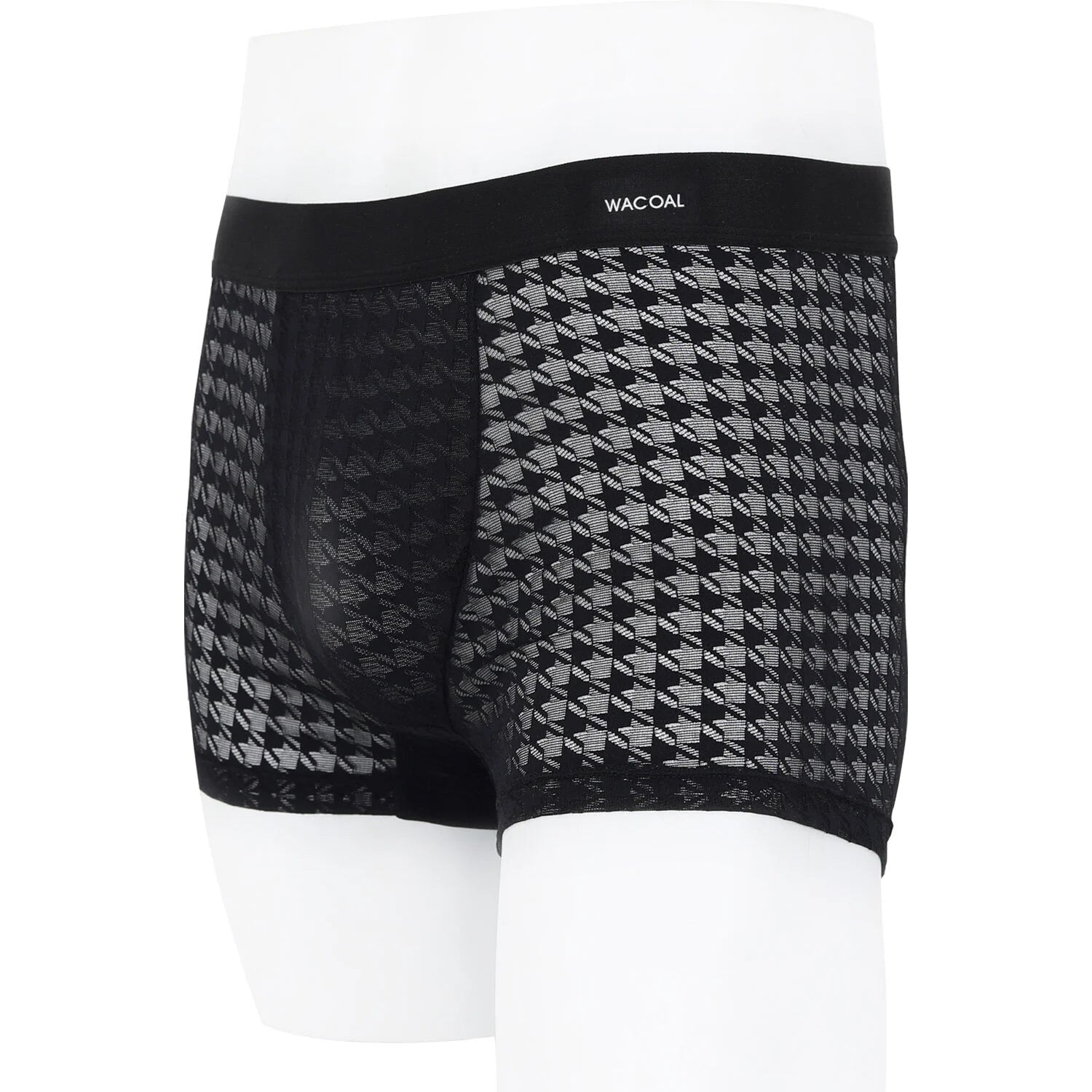 Wacoal Freedom LIMITED UNDERWEAR กางเกงในผู้ชายผ้าลูกไม้ (Lace Boxer ) รุ่น WX2651 สีดำ (BL)