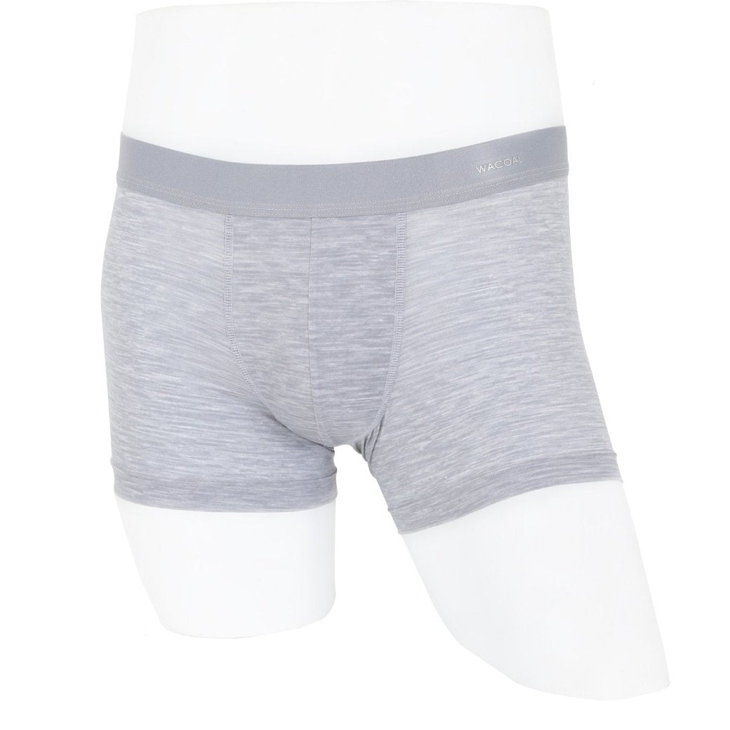 Wacoal Freedom กางเกงใน Boxer พื้นเรียบ (Top dye look) รุ่น WX2654 สีเทา (GY)