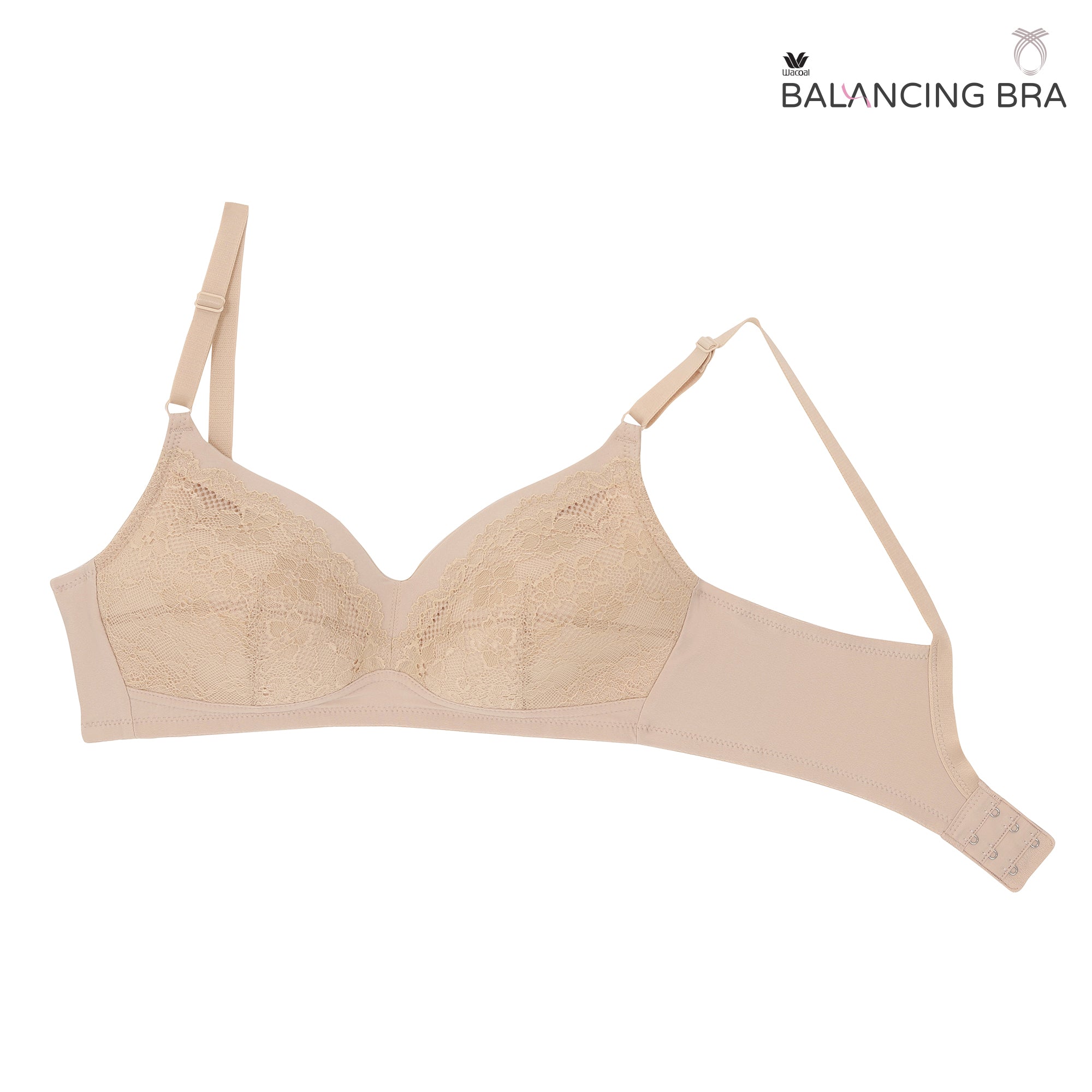 Wacoal Balancing Bra บราสำหรับใส่เต้านมเทียม รุ่น WXB515 สีเนื้อ (NN)