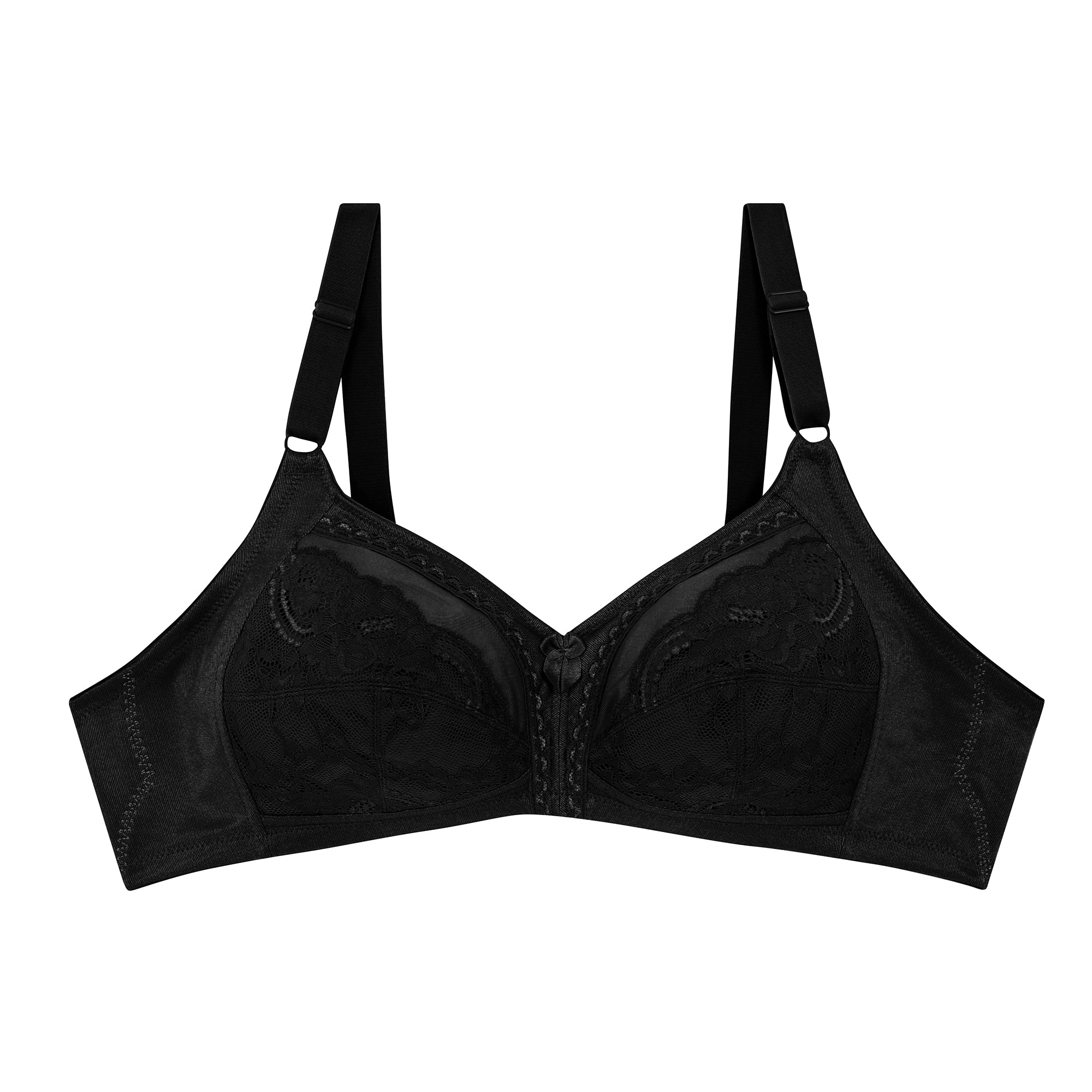 Wacoal Curve Diva บราไซซ์ใหญ่สำหรับสาวพลัสไซซ์ รุ่น WXQ103 สีดำ (BL)