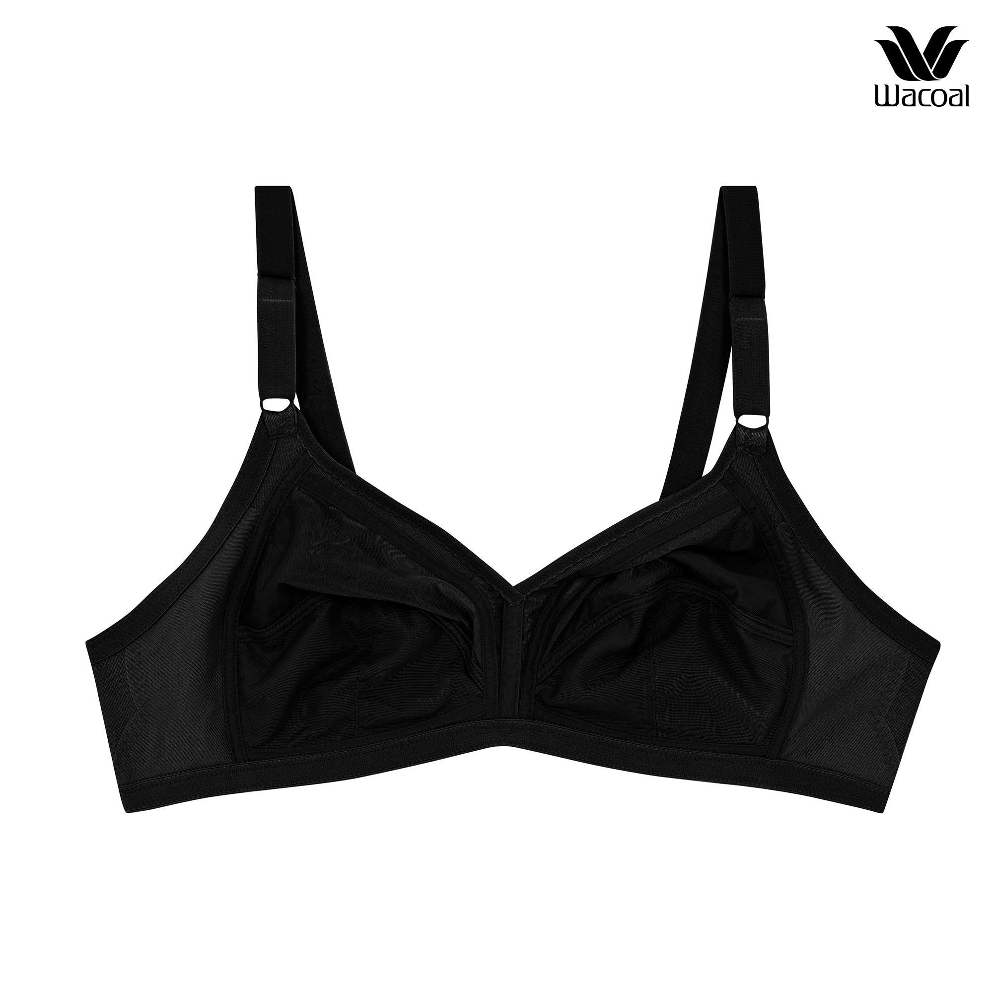 Wacoal Curve Diva บราไซซ์ใหญ่สำหรับสาวพลัสไซซ์ รุ่น WXQ103 สีดำ (BL)