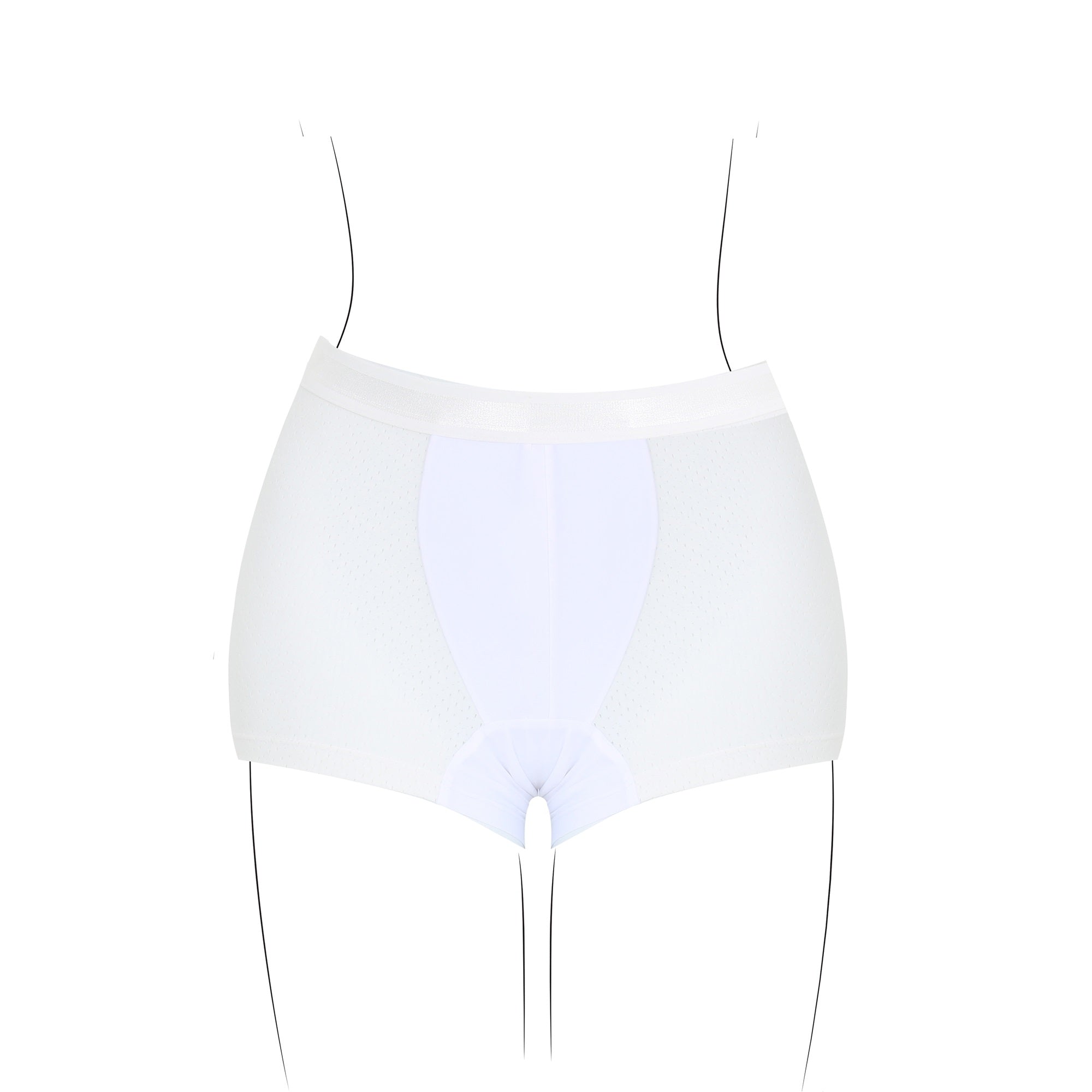 Wacoal FREEDOM กางเกงใน แบบBoxer Briefs รุ่น WXU201 สีขาว (WH)