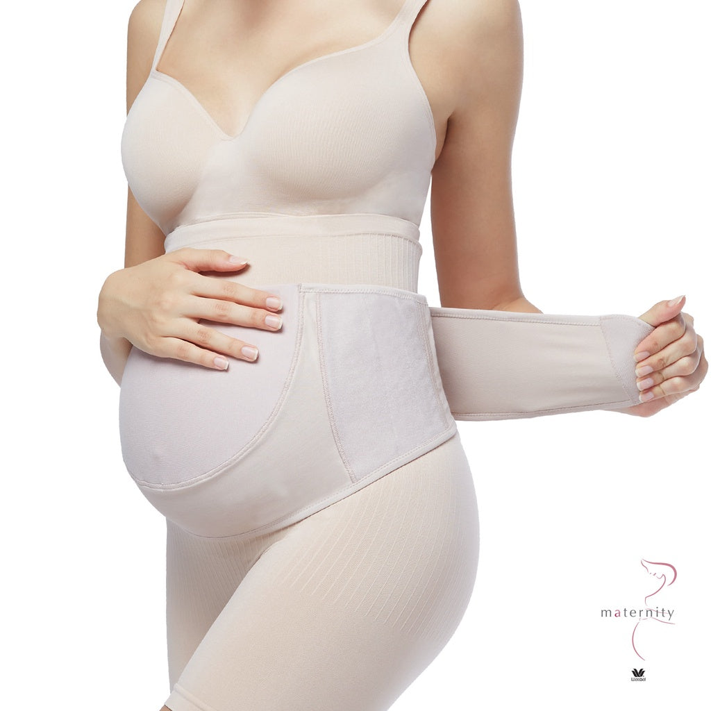 Wacoal Maternity Support Belt แผ่นพยุงครรภ์สำหรับคุณแม่ตั้งครรภ์ รุ่น WM2932 สีโอวัลติน (OT)