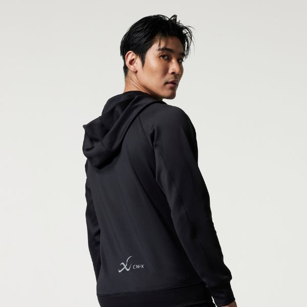 CW-X Jacket Unisex เสื้อแจ็คเก็ต ผู้ชายและผู้หญิง รุ่น IC6291 สีดำ (BL)
