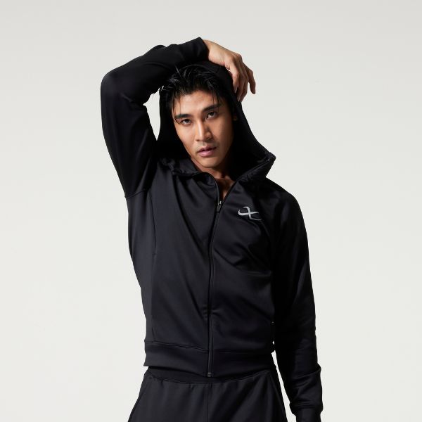 CW-X Jacket Unisex เสื้อแจ็คเก็ต ผู้ชายและผู้หญิง รุ่น IC6291 สีดำ (BL)