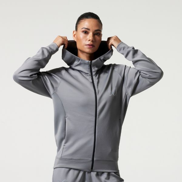 CW-X Jacket Unisex เสื้อแจ็คเก็ต ผู้ชายและผู้หญิง รุ่น IC6291 สีเทา (GY)