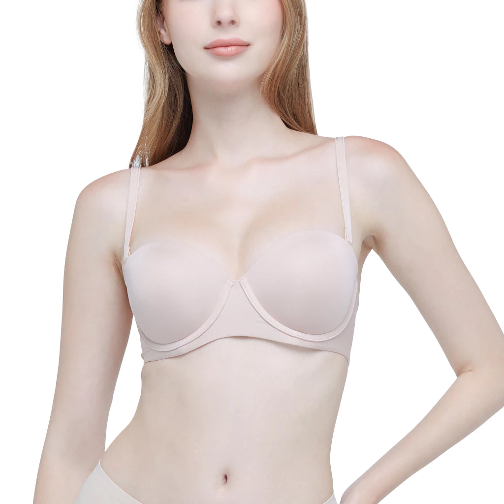 Wacoal บราเกาะอก เกาะอยู่ไม่เลื่อนหลุด ที่สุดของความเกาะอยู่ The Best of Wacoal รุ่น WB5P60 สีเบจ (BE)