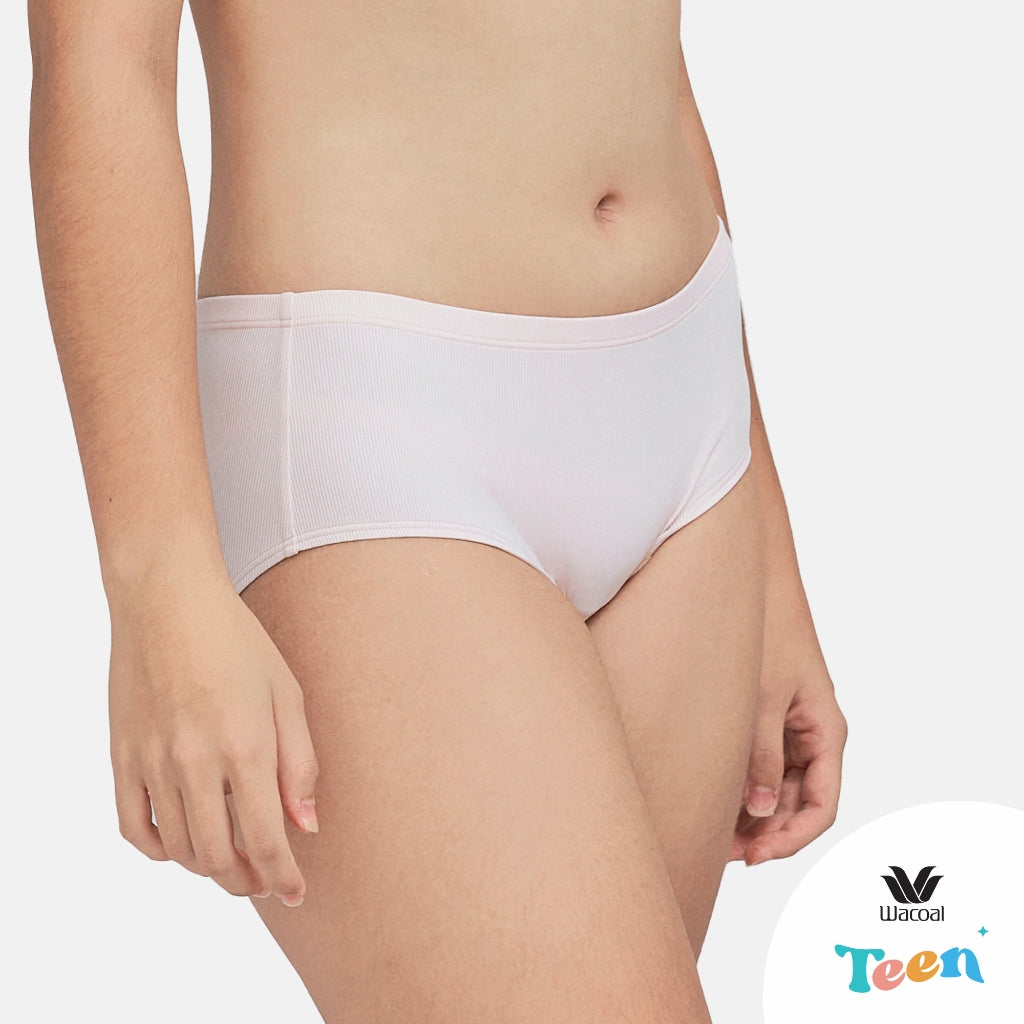 Wacoal Teen ชุดชั้นในสำหรับวัยใส บราไร้โครง รูปแบบเกาะอก รุ่น WBT109 (เข้าคู่ MUT108 ) สีเนื้อ (NN)